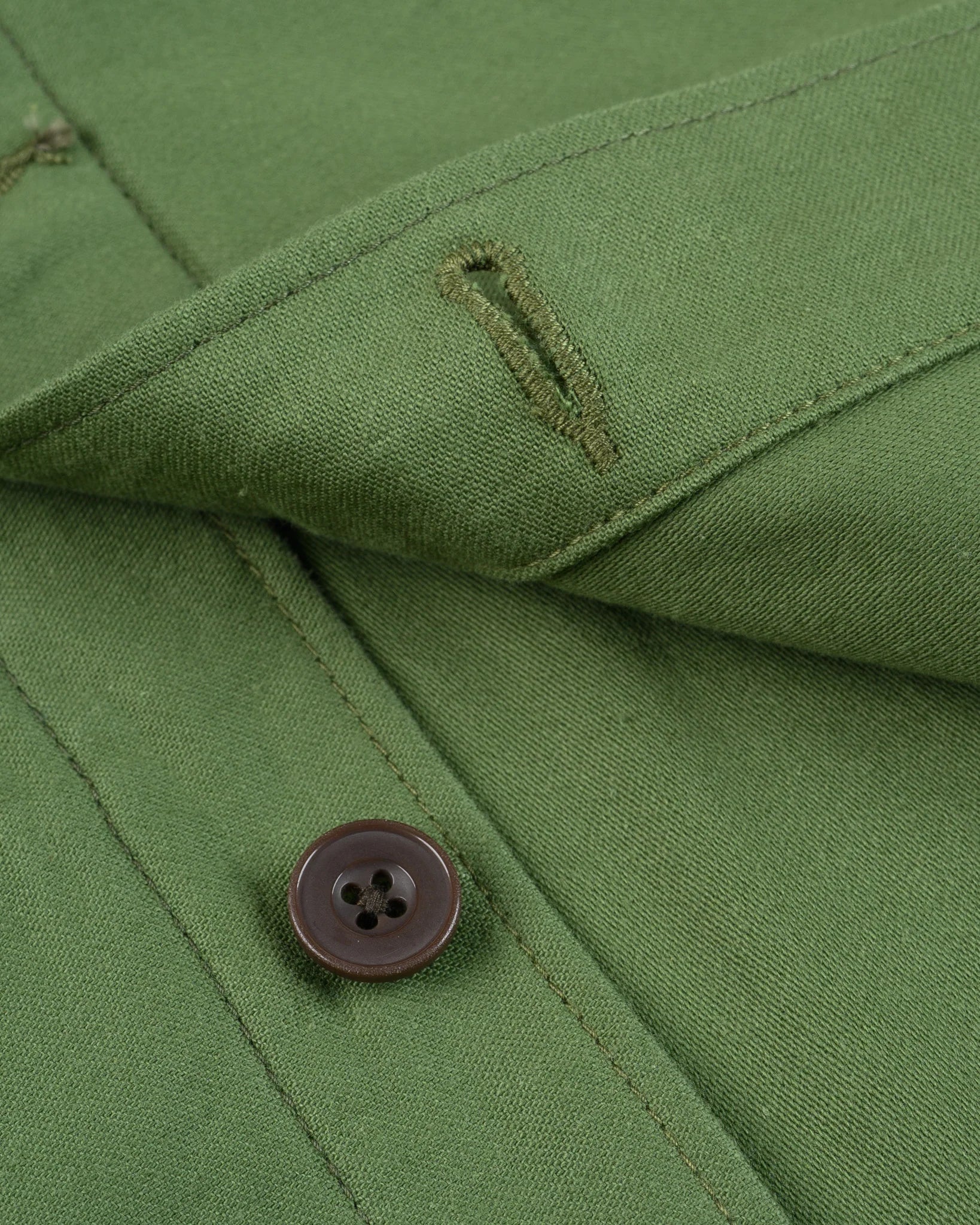 Iron Heart IHSH-451-ODG 9oz Cotton Sateen Military CPO Shirt - Olive Drab Green