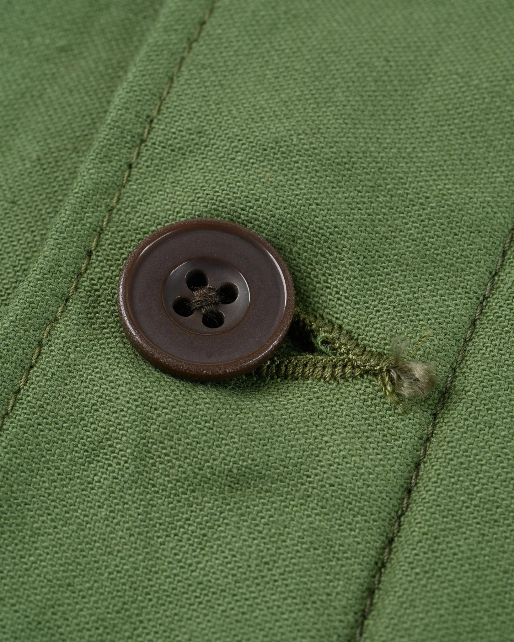 Iron Heart IHSH-451-ODG 9oz Cotton Sateen Military CPO Shirt - Olive Drab Green