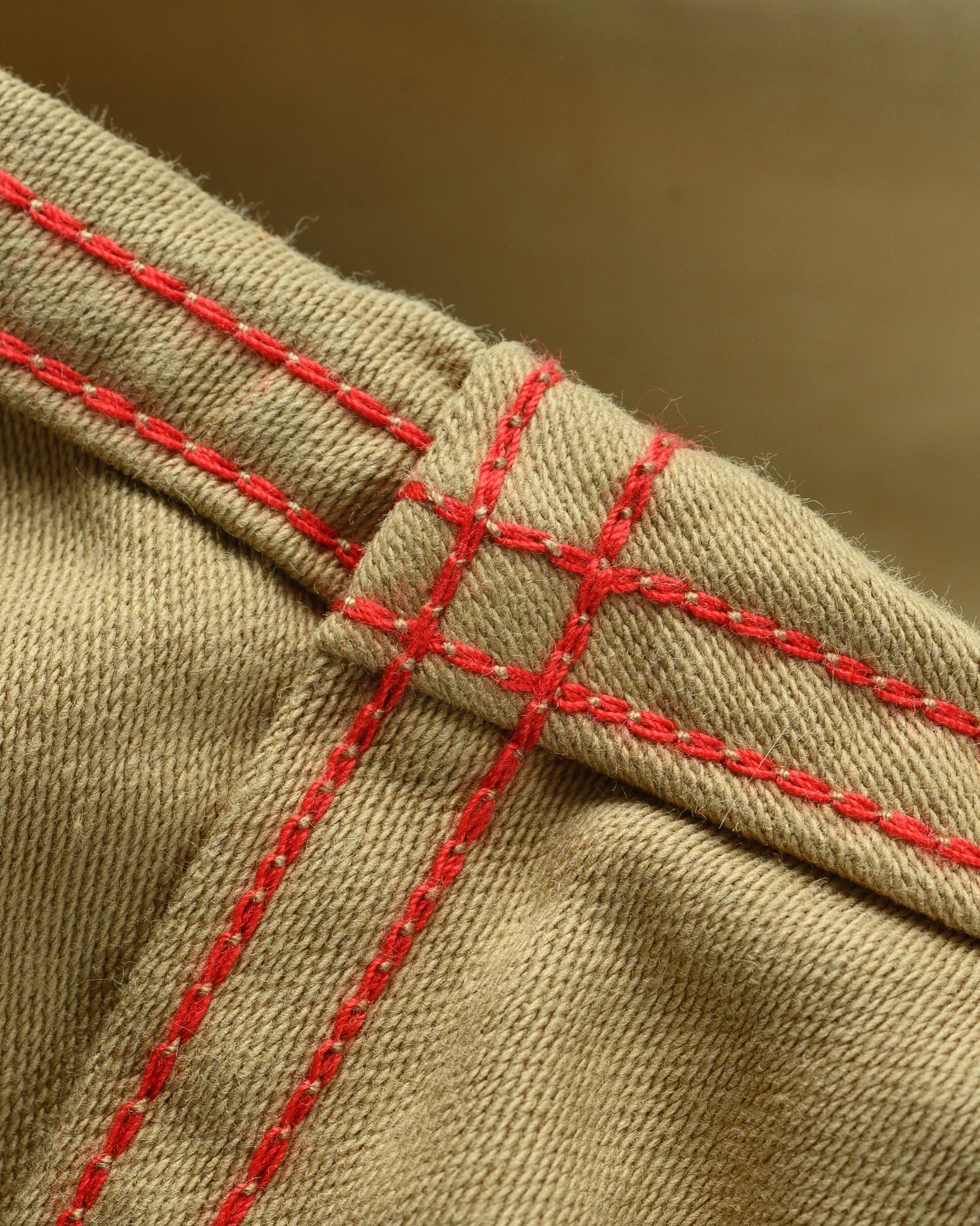 Iron Heart IHSH-451-KHA 9oz Cotton Sateen Military CPO Shirt - Khaki