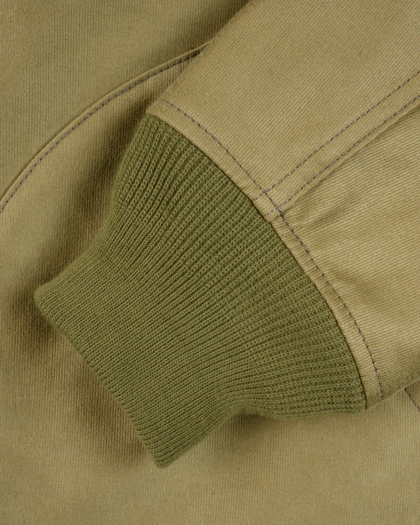 Iron Heart IHM-52-KHA 12oz Whipcord Tanker Jacket - Khaki