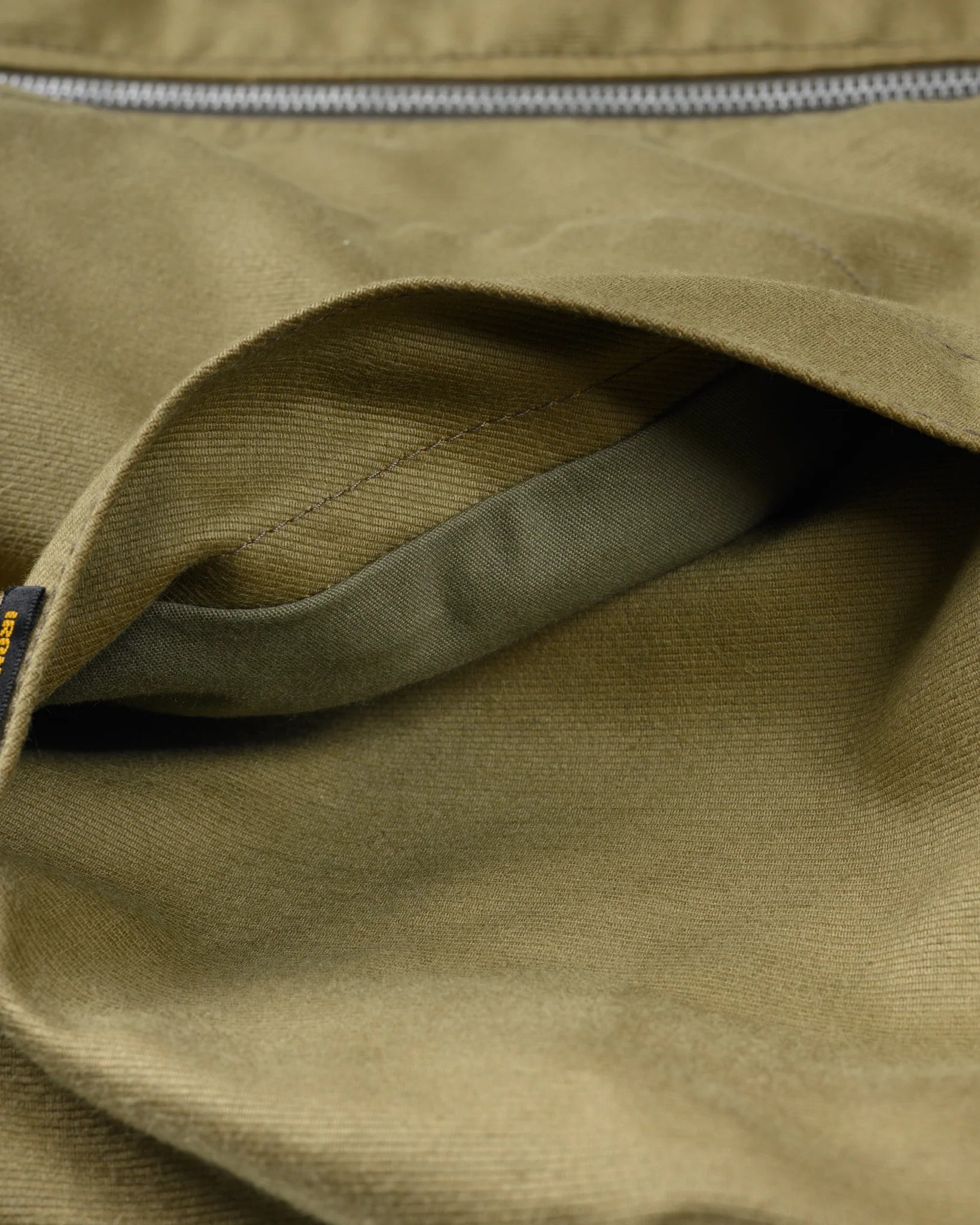 Iron Heart IHM-52-KHA 12oz Whipcord Tanker Jacket - Khaki