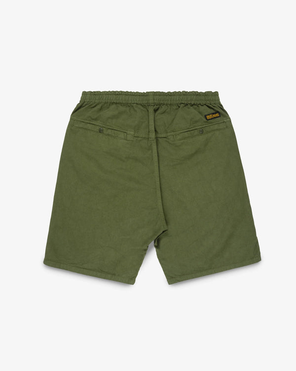 Iron Heart IH-729-OLV Cotton Easy Shorts - Olive - Franklin & Poe