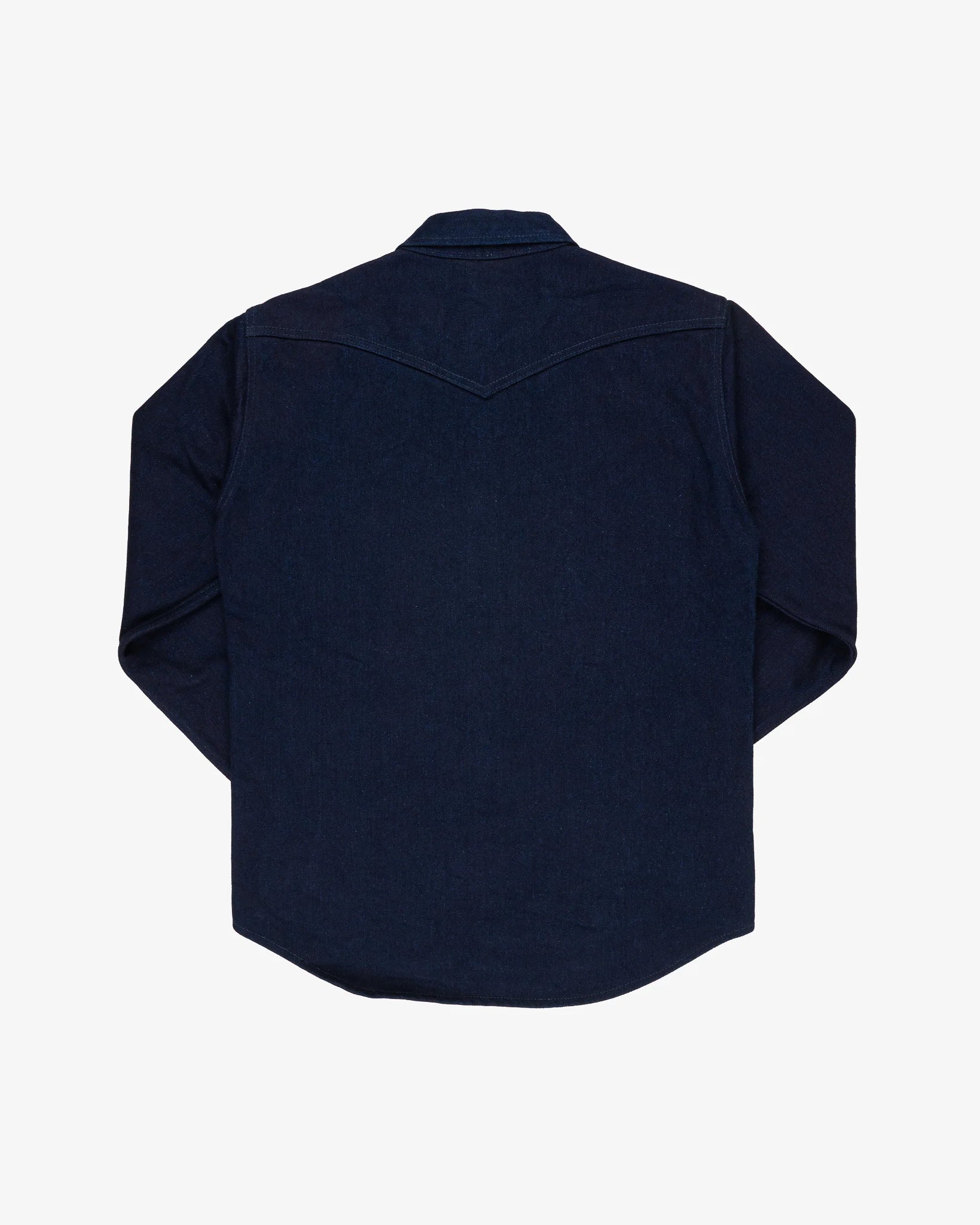 Iron Heart IHSH-409-IB 19oz Selvedge Denim CPO Shirt - Indigo/Black