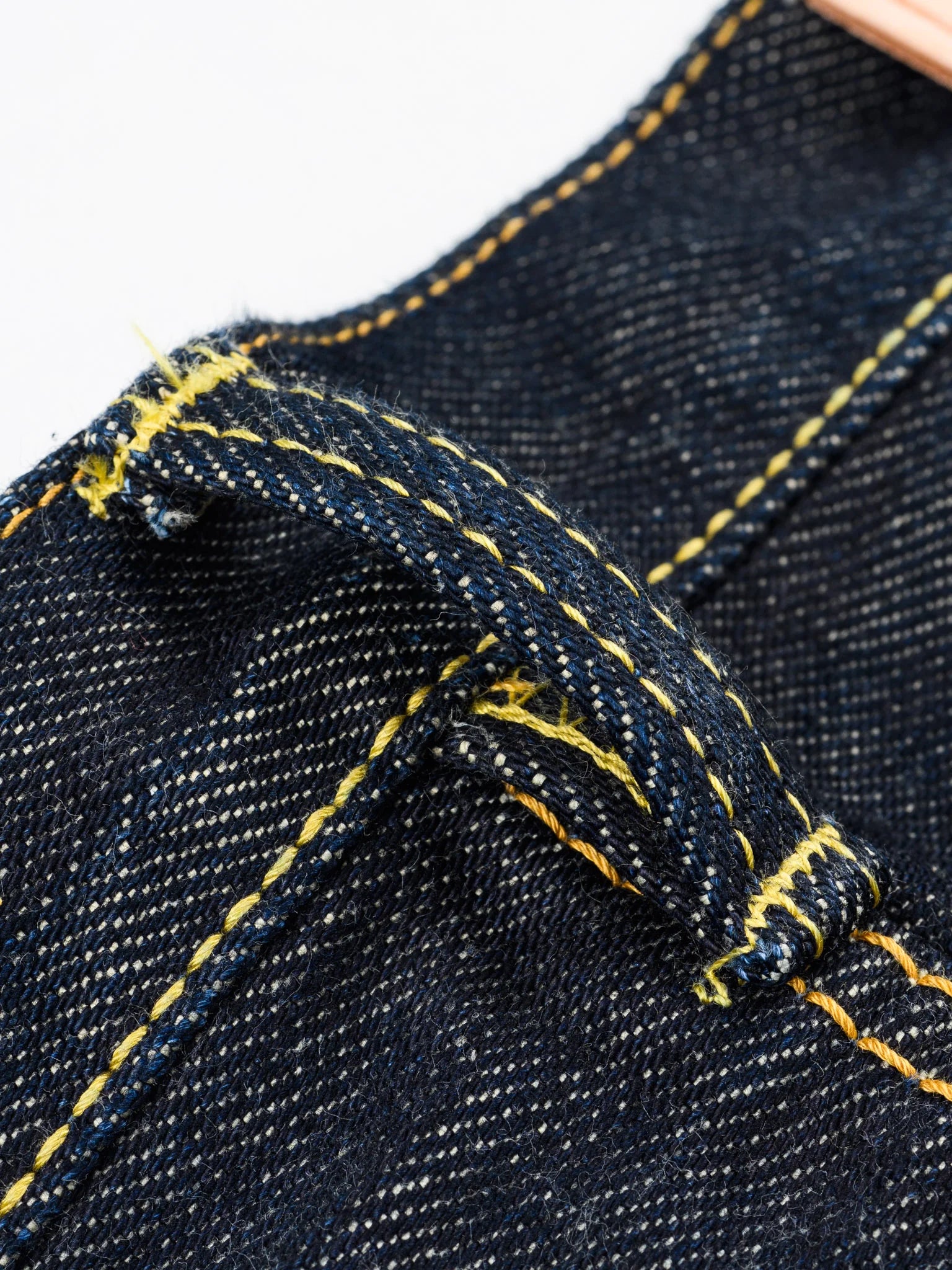 Iron Heart IH-888S-21 21oz Selvedge Denim Medium/High Rise Tapered Cut Jeans - Indigo
