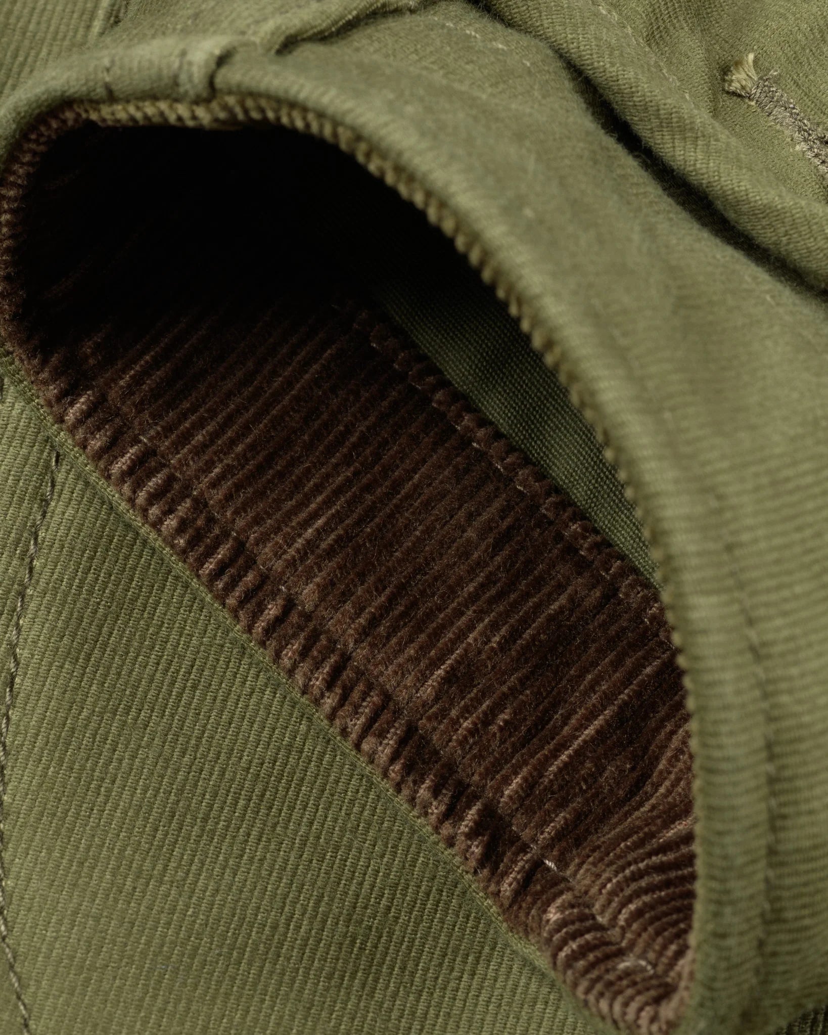 Iron Heart IHM-53-ODG 12oz Whipcord Lightweight N1 Deck Jacket - Olive Drab Green