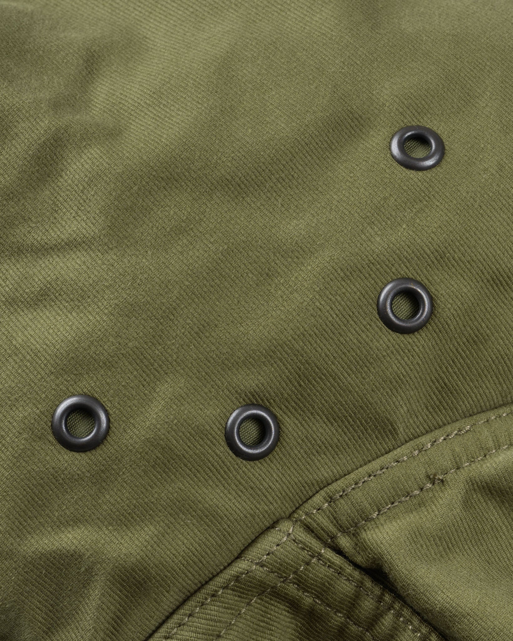 Iron Heart IHM-53-ODG 12oz Whipcord Lightweight N1 Deck Jacket - Olive Drab Green