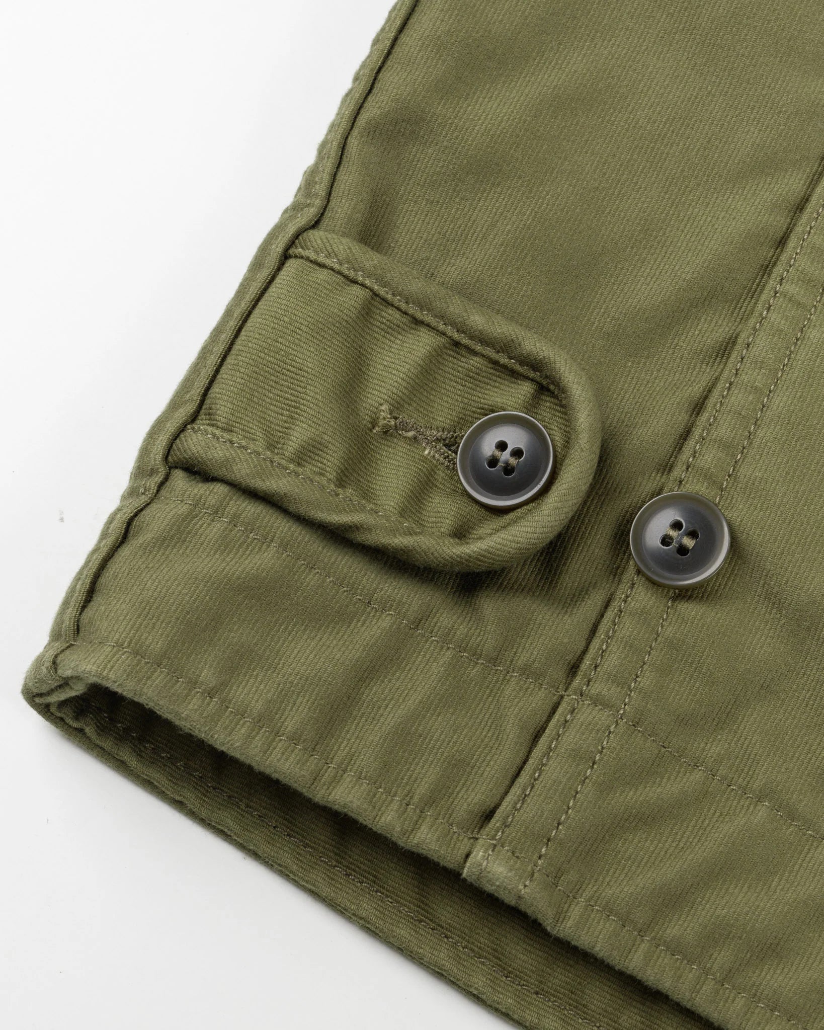 Iron Heart IHM-53-ODG 12oz Whipcord Lightweight N1 Deck Jacket - Olive Drab Green