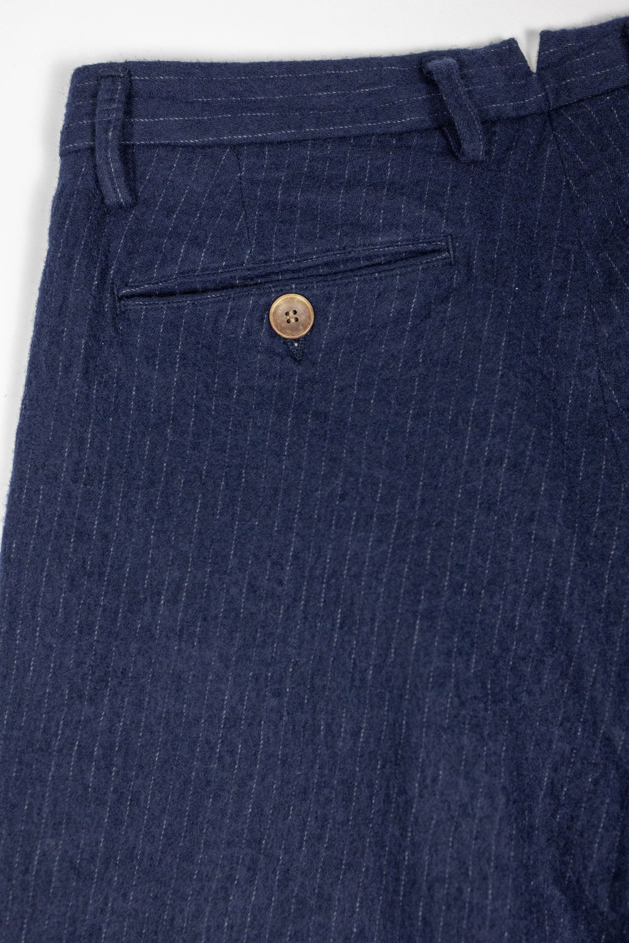 Seuvas C/W 2-Tuck Trousers - Navy