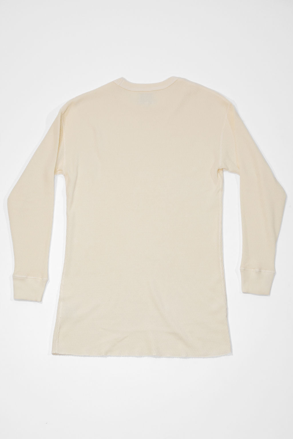 Knickerbocker Heirloom Flat Knit Thermal - Ecru