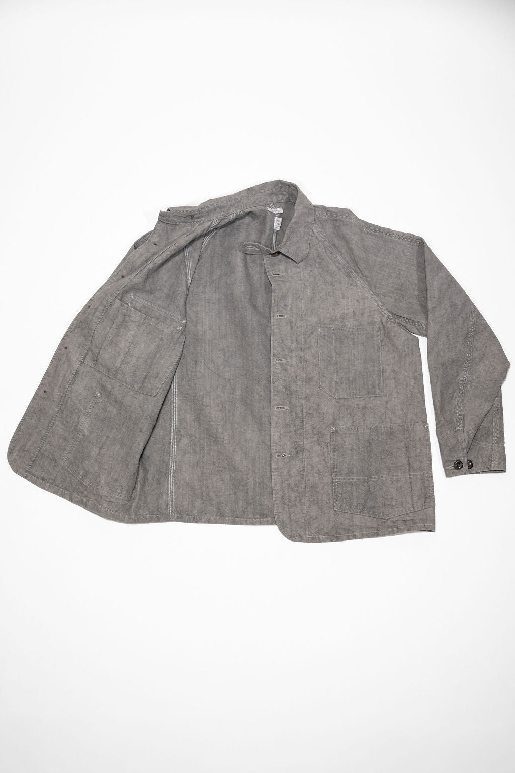 Seuvas "WASHI" Raglan Coverall - Light Charcoal
