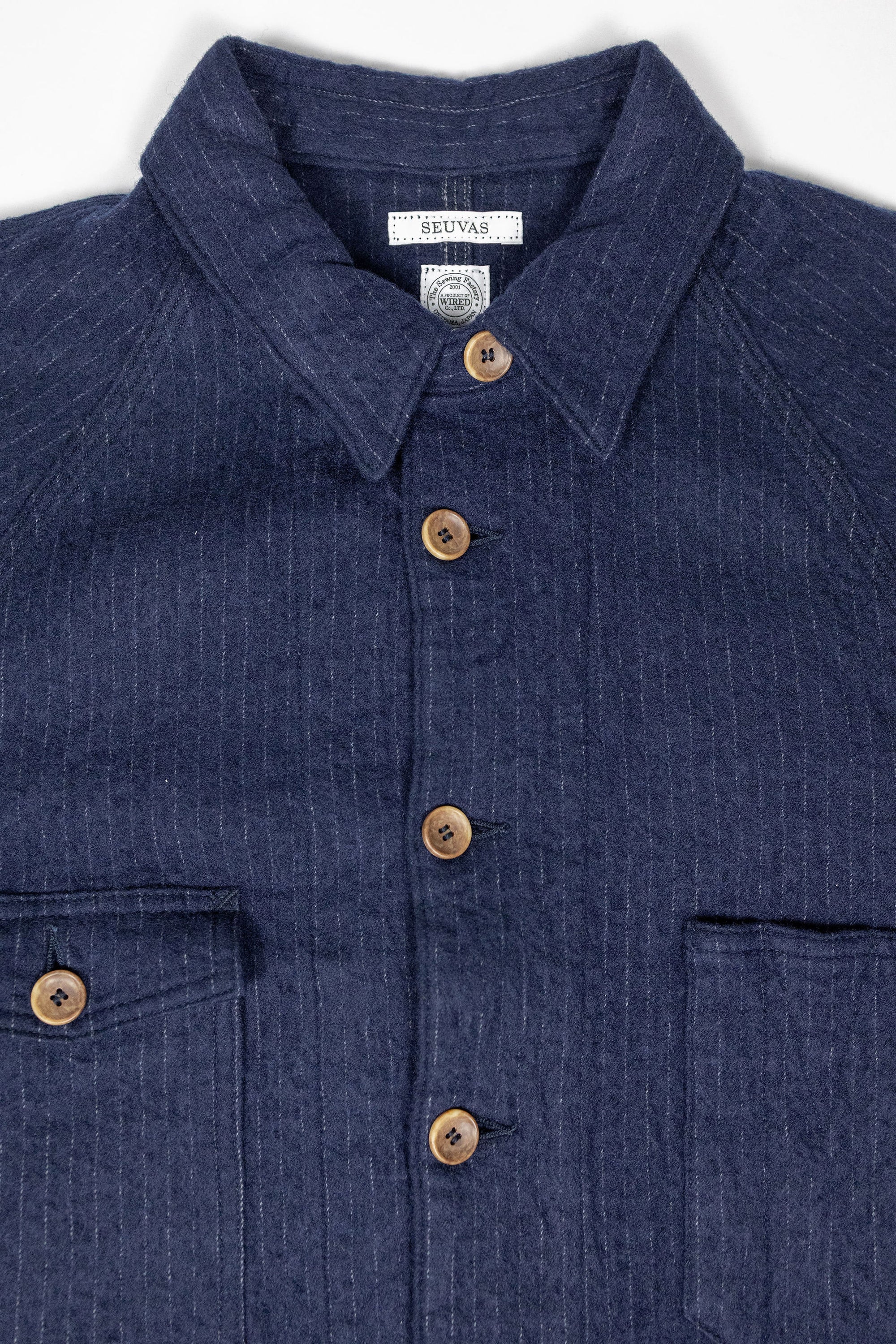Seuvas C/W Raglan Coverall - Navy