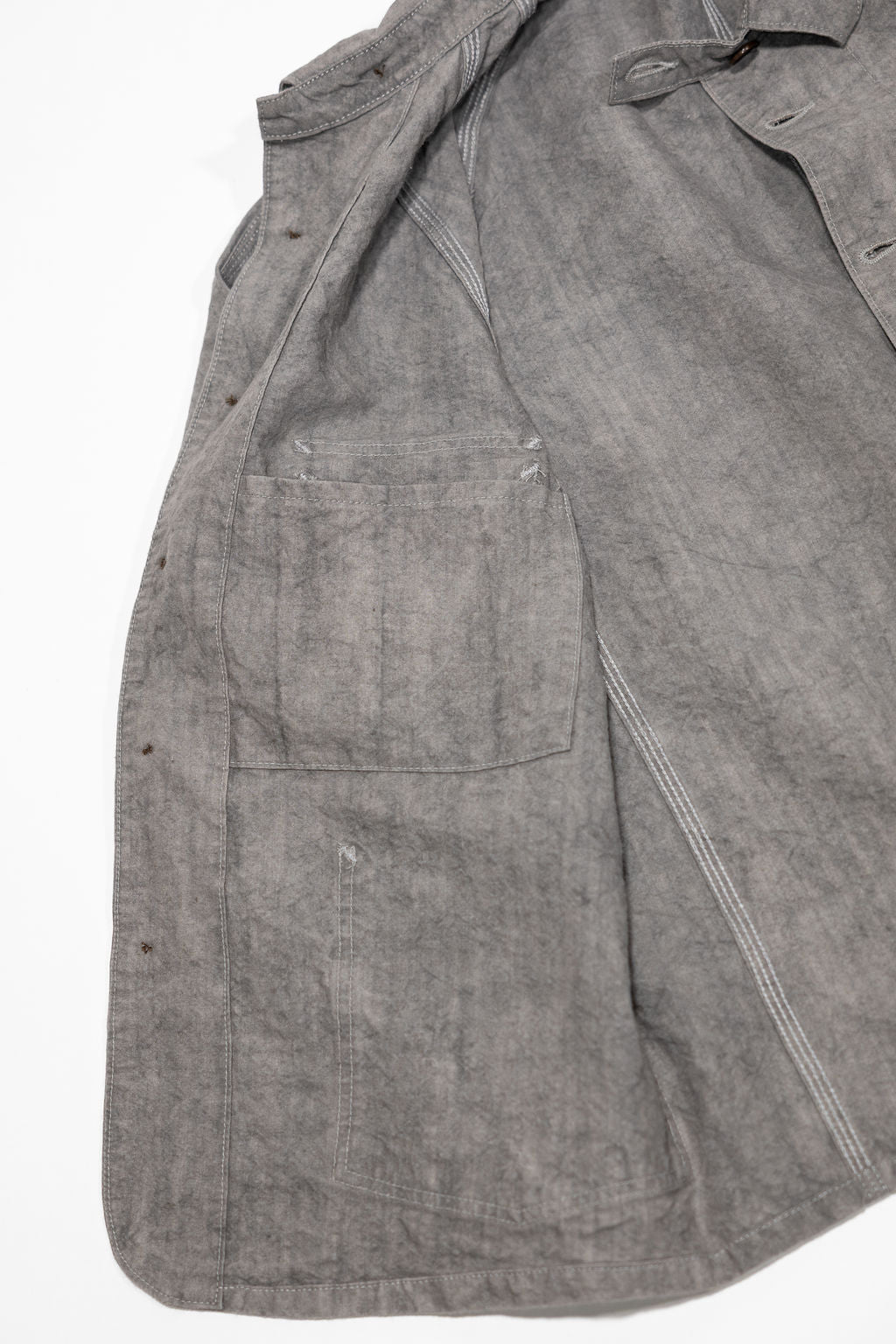 Seuvas "WASHI" Raglan Coverall - Light Charcoal