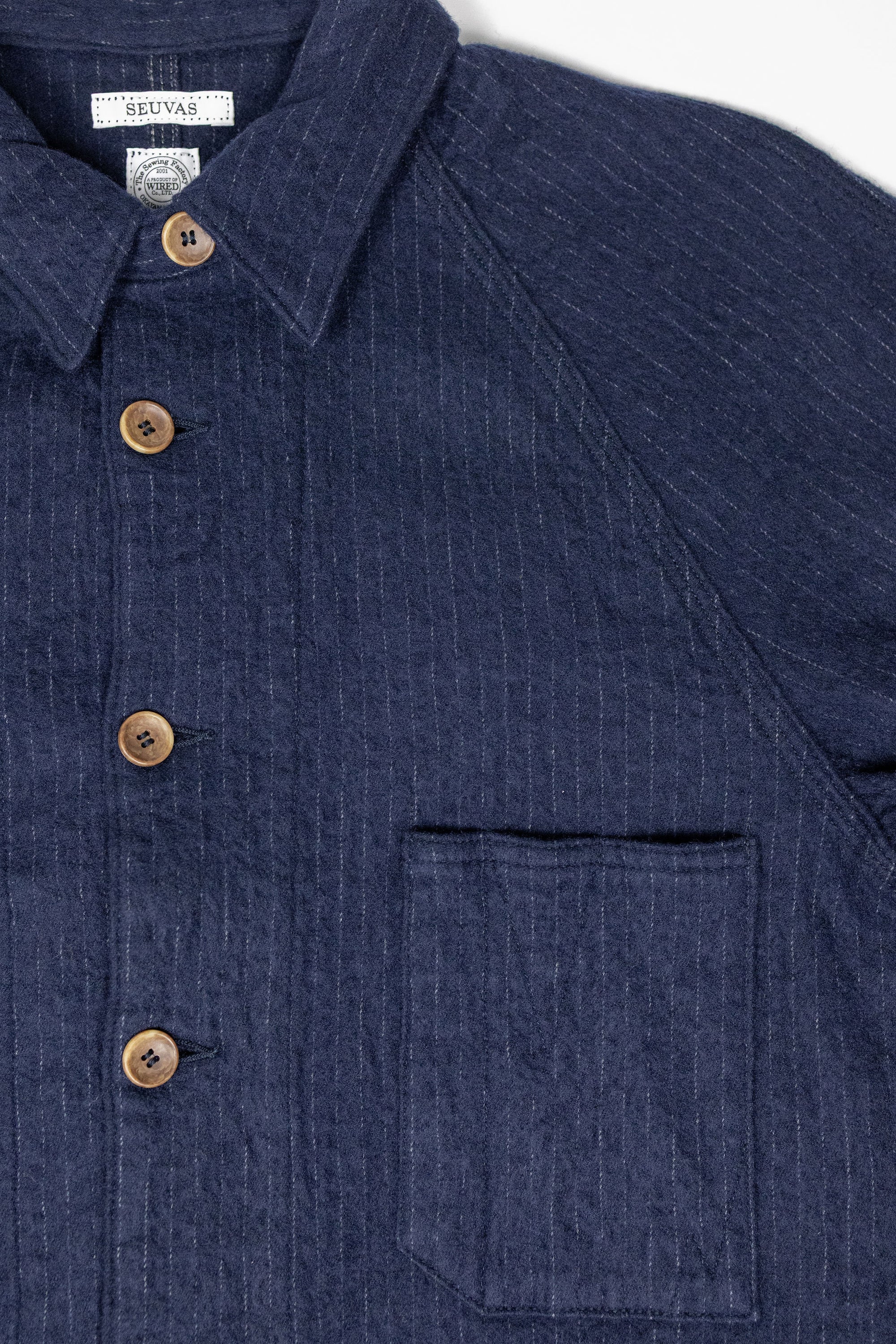 Seuvas C/W Raglan Coverall - Navy