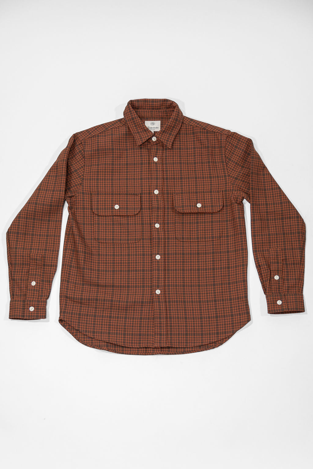 Knickerbocker Brother Flannel - Brown & Red Plaid