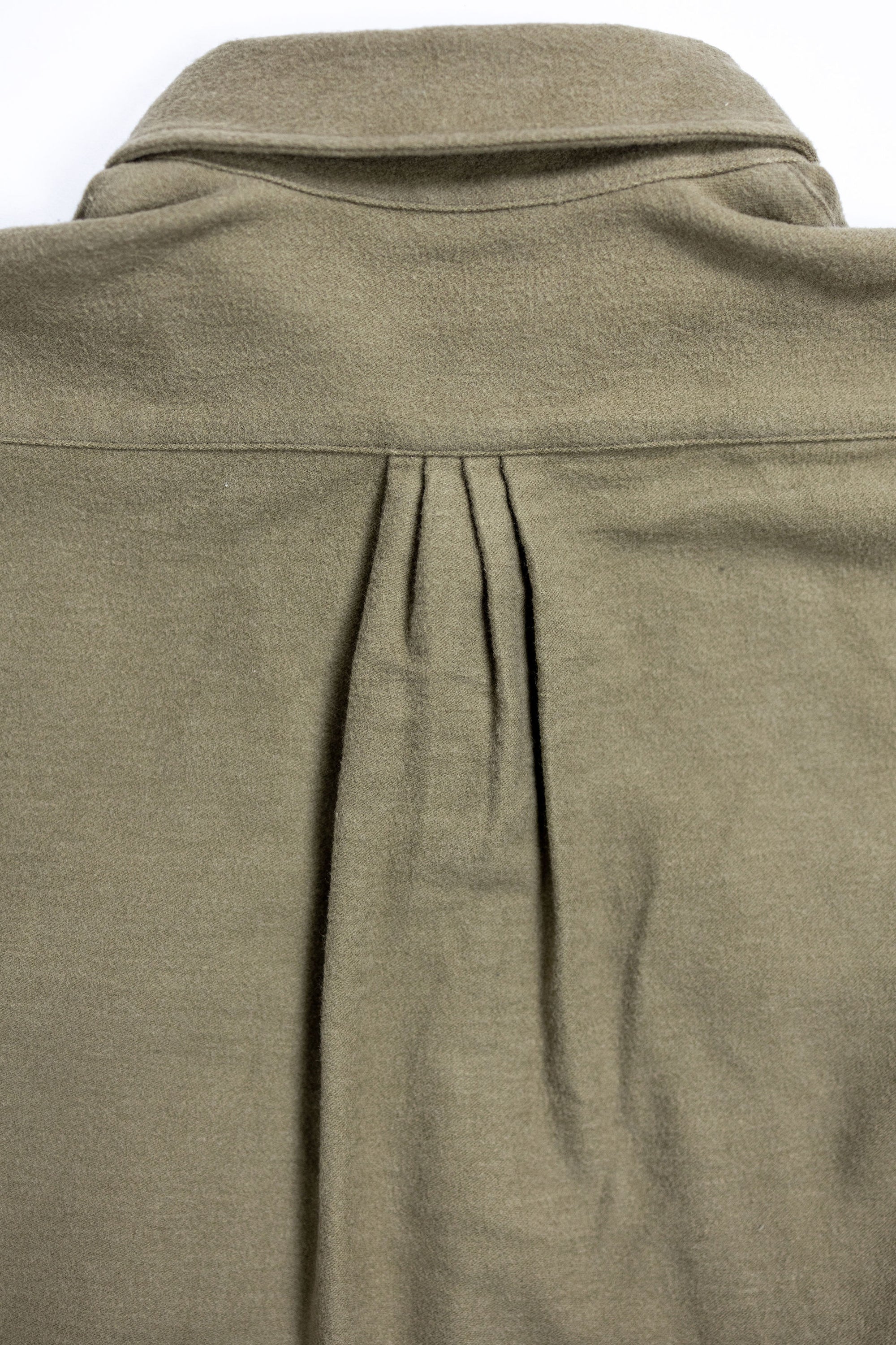 Wythe Moleskin Pearlsnap Shirt - Olive
