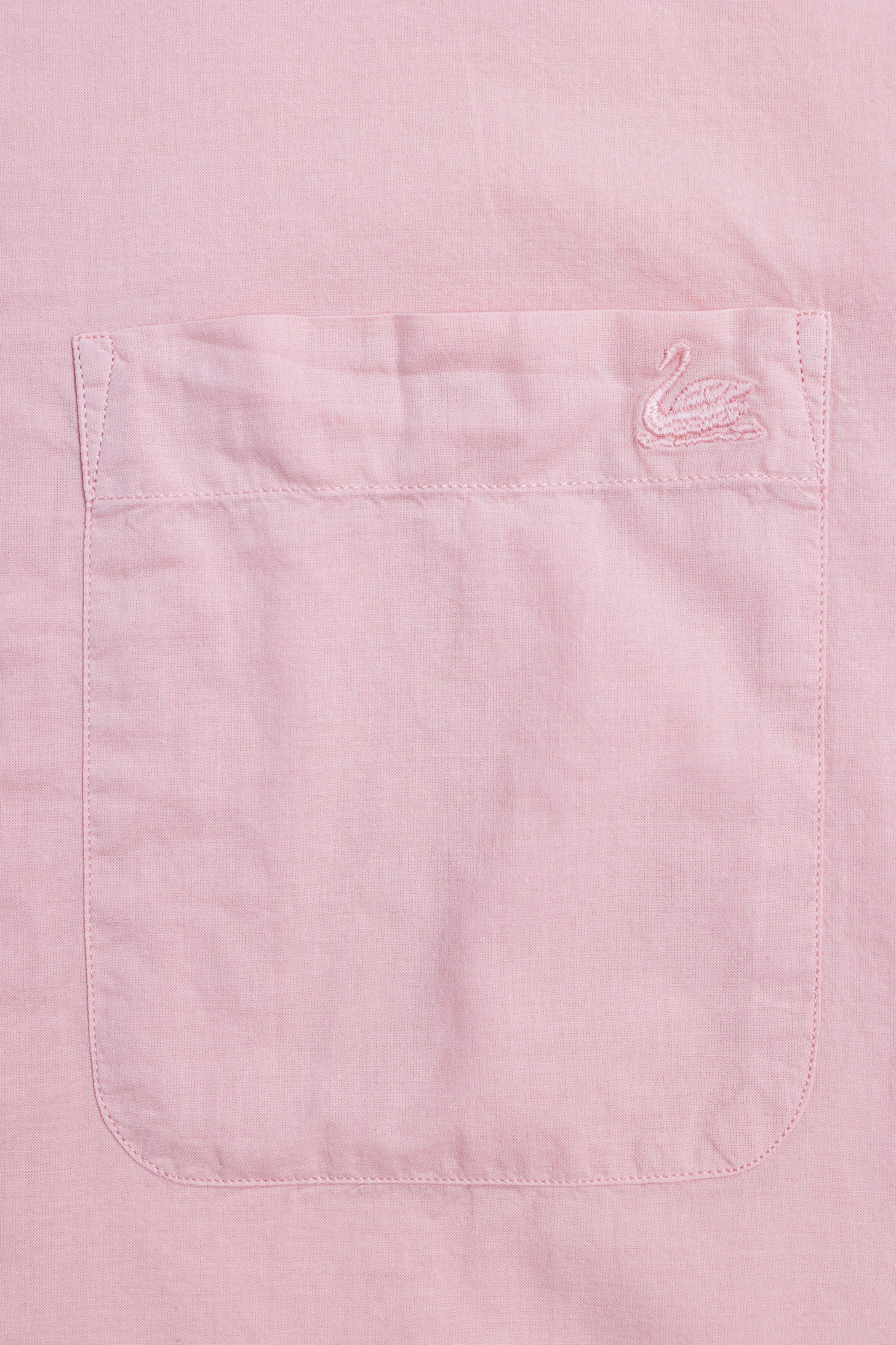 Merz b. Schwanen SHIRT09LP Light Organic Cotton Poplin - Faded Peach