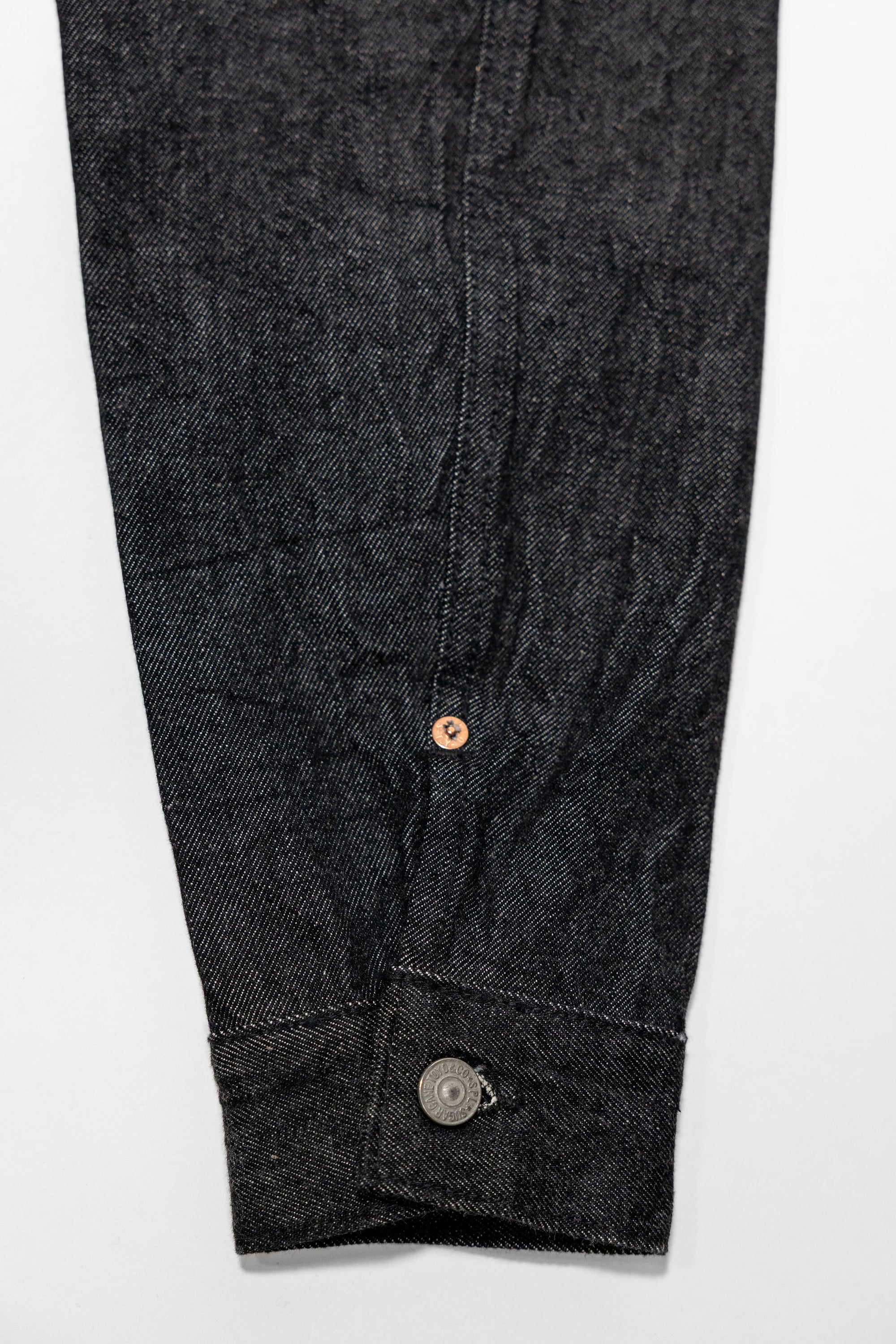Sugar Cane 1953 Type II - 14.25oz Black Denim One Wash