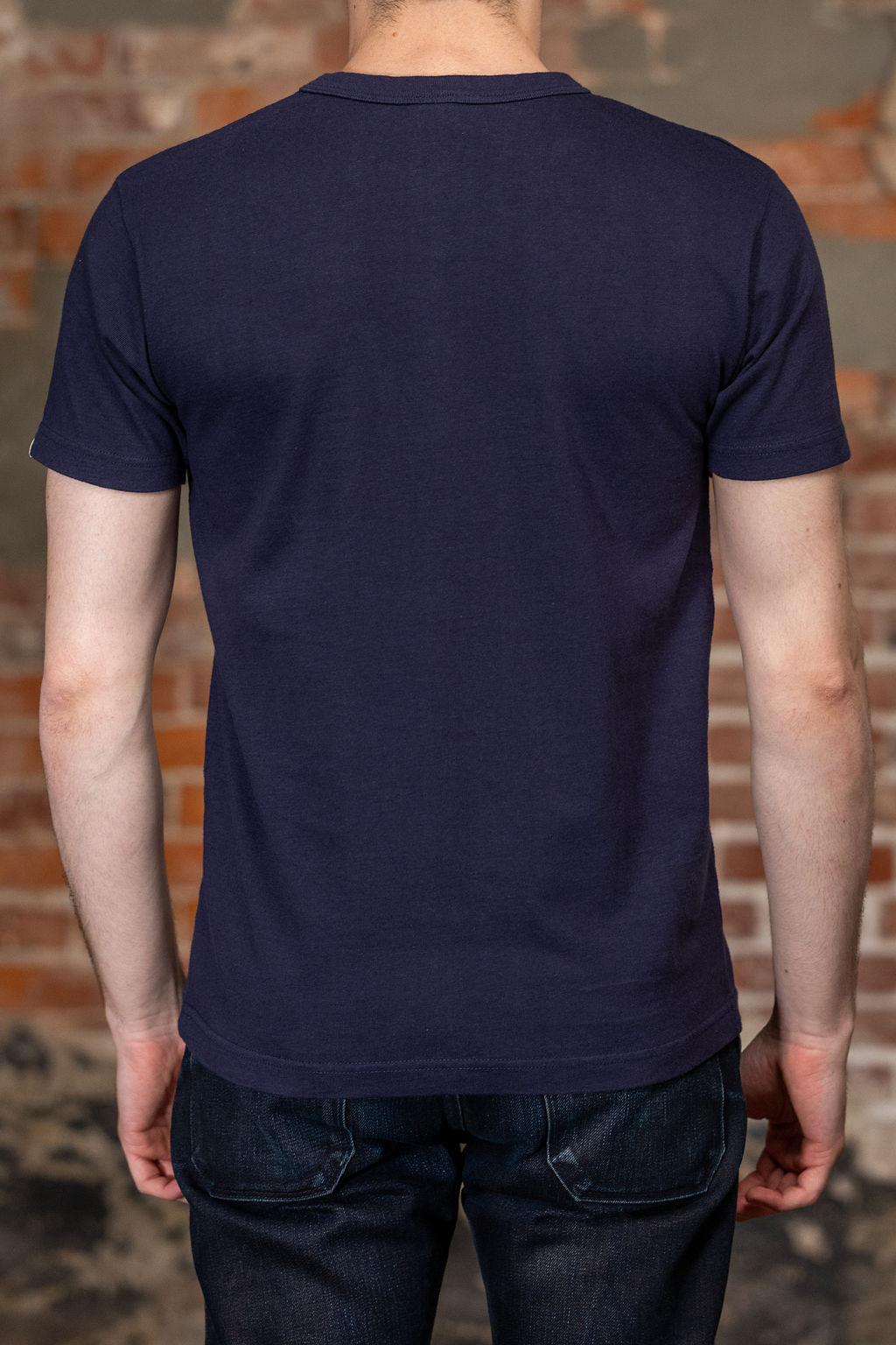 UES Ramayana Crew Neck Pocket T-Shirt - Navy