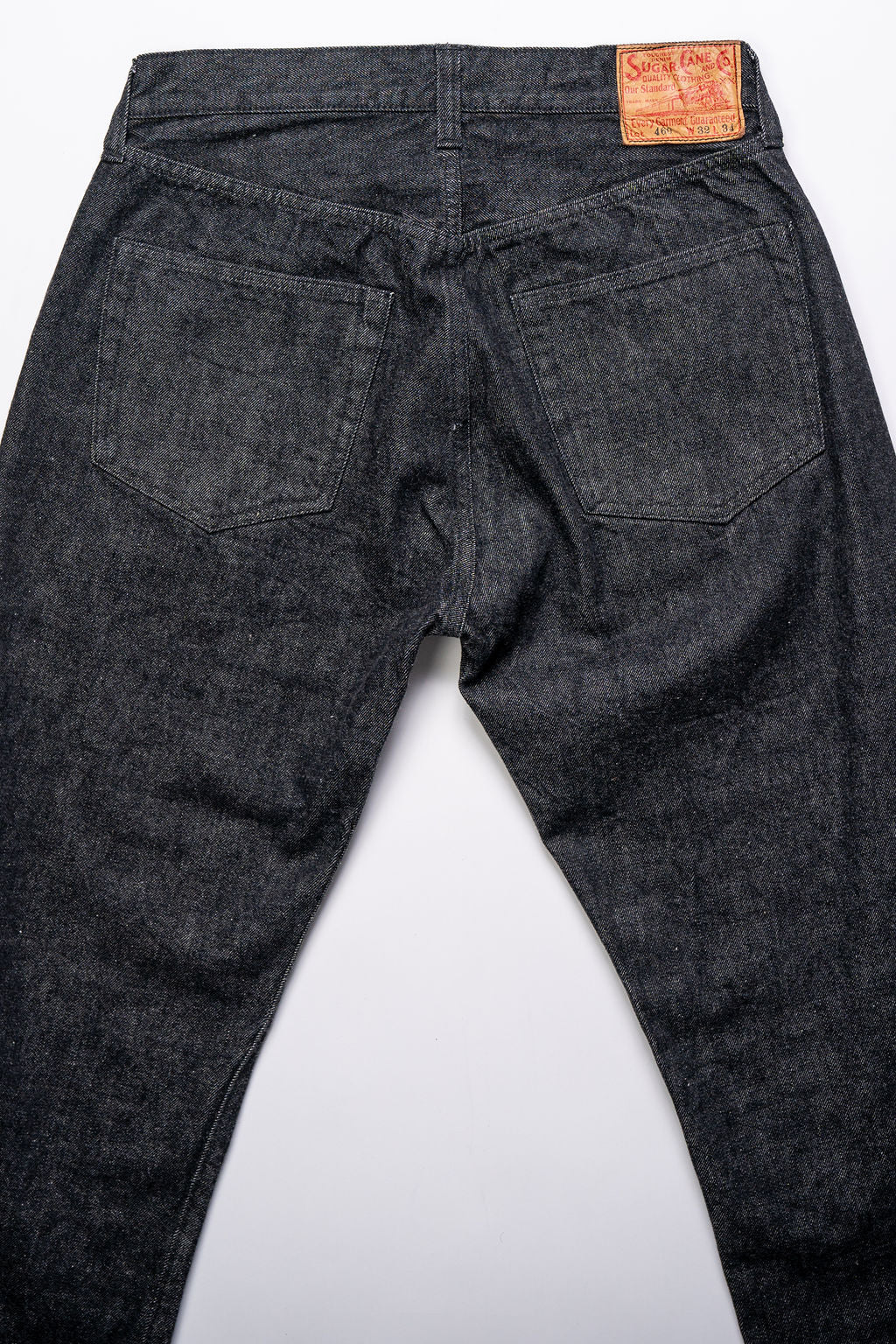 Sugar Cane Lot No. SC42460 1947 Straight Leg - 14.25oz Black Denim