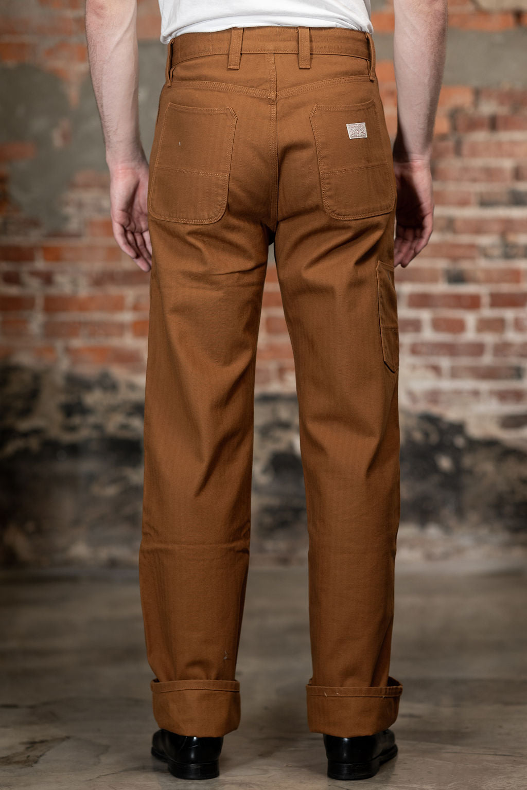 Freenote Coth Ortega Pant - 13oz Rust Herringbone