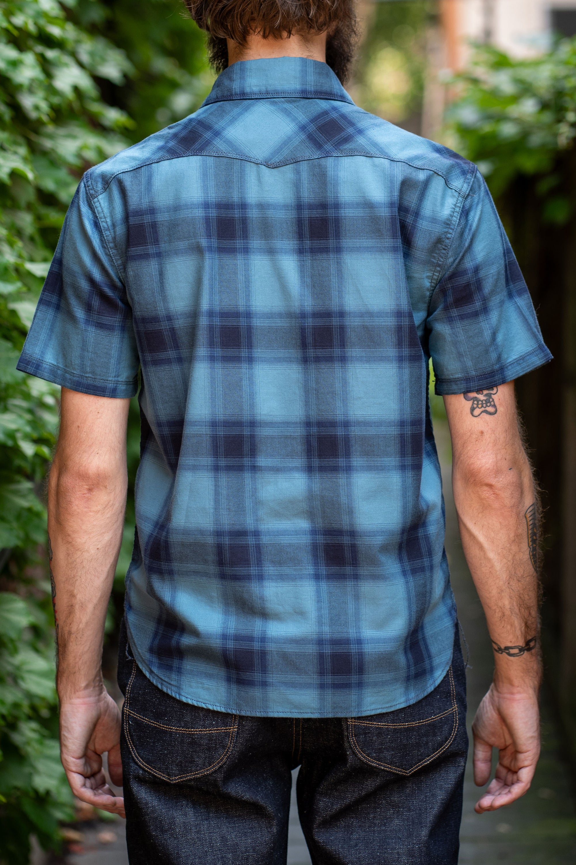 Freenote Cloth Scout S/S - Dusk Plaid