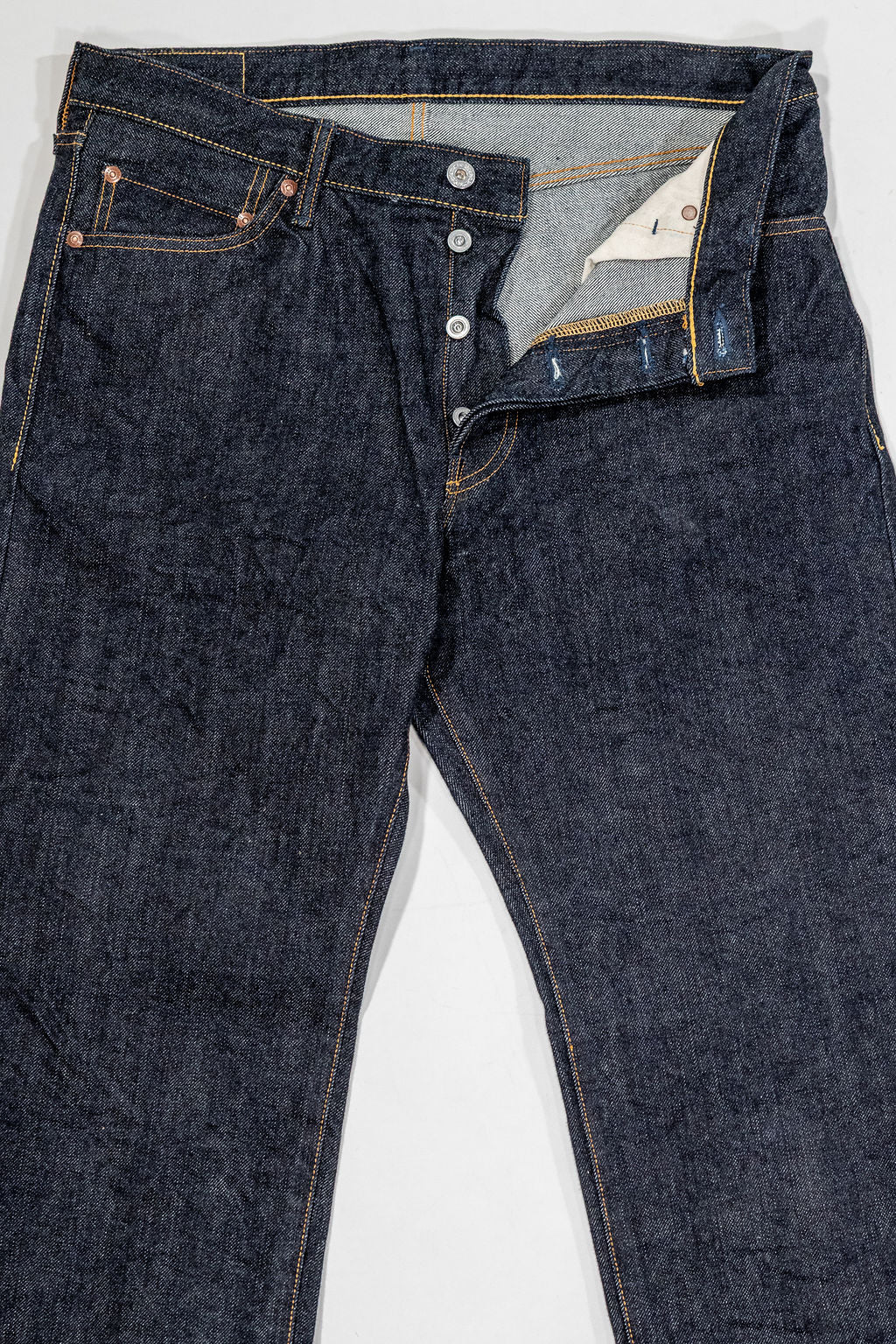 Big John M1803 17oz Heavy Gauge Jeans Straight Fit - Indigo One Wash