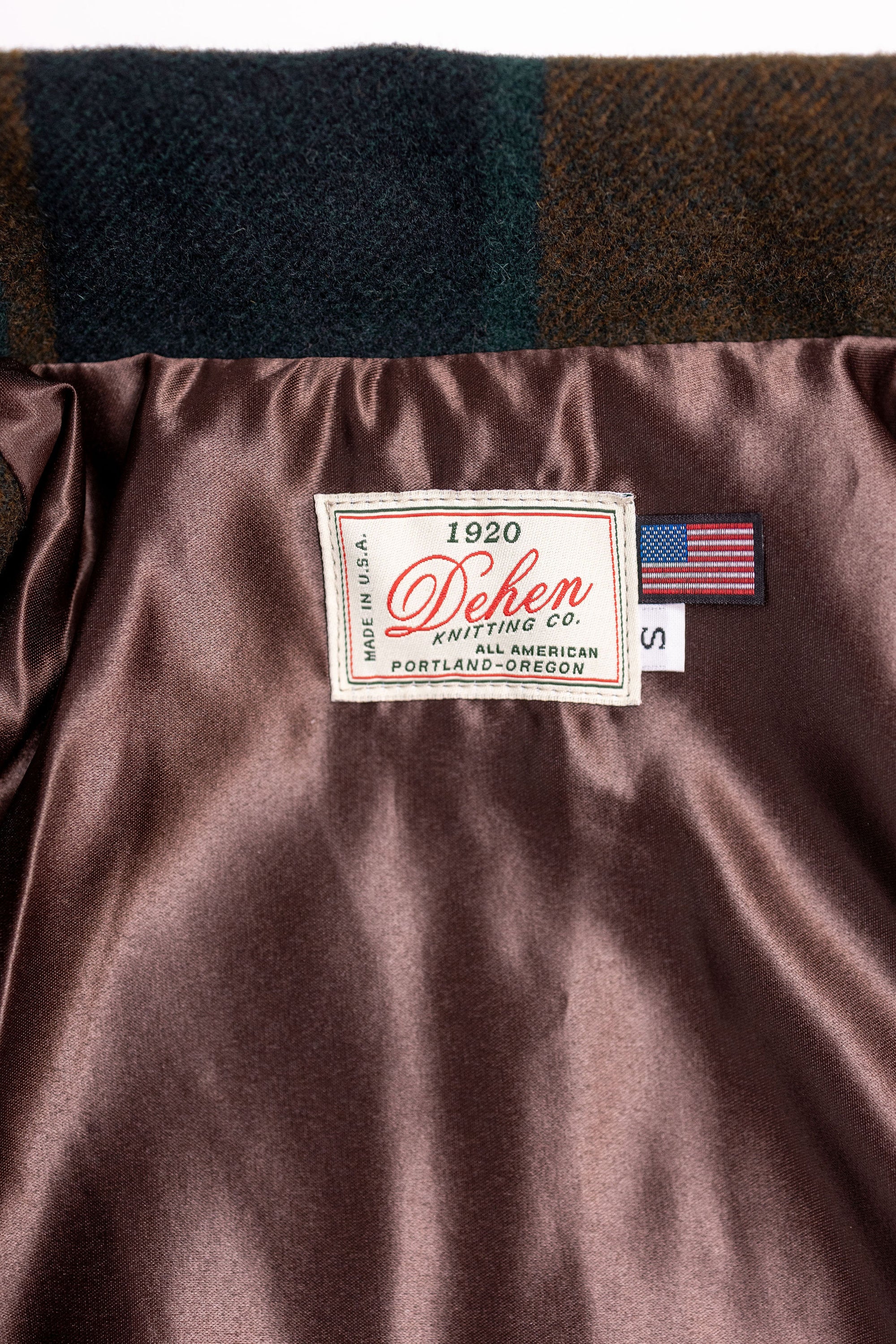 Dehen 1920 Weekender Jacket - Oregon Plaid Wool