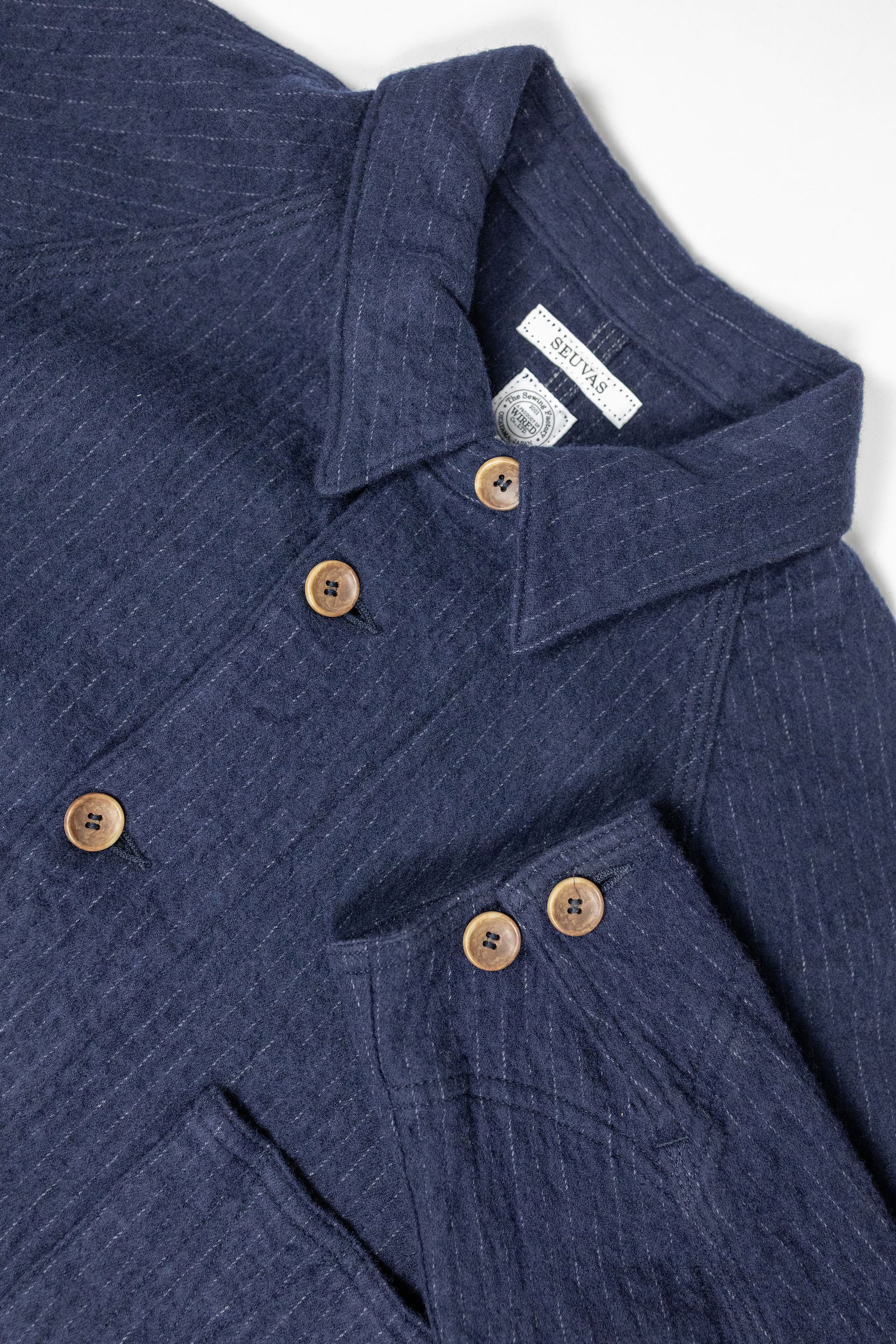 Seuvas C/W Raglan Coverall - Navy