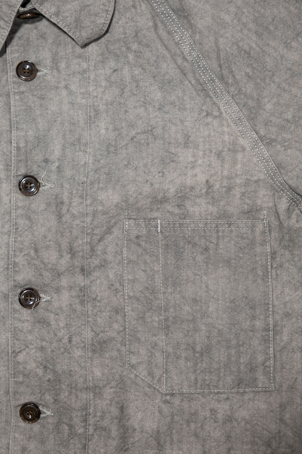 Seuvas "WASHI" Raglan Coverall - Light Charcoal