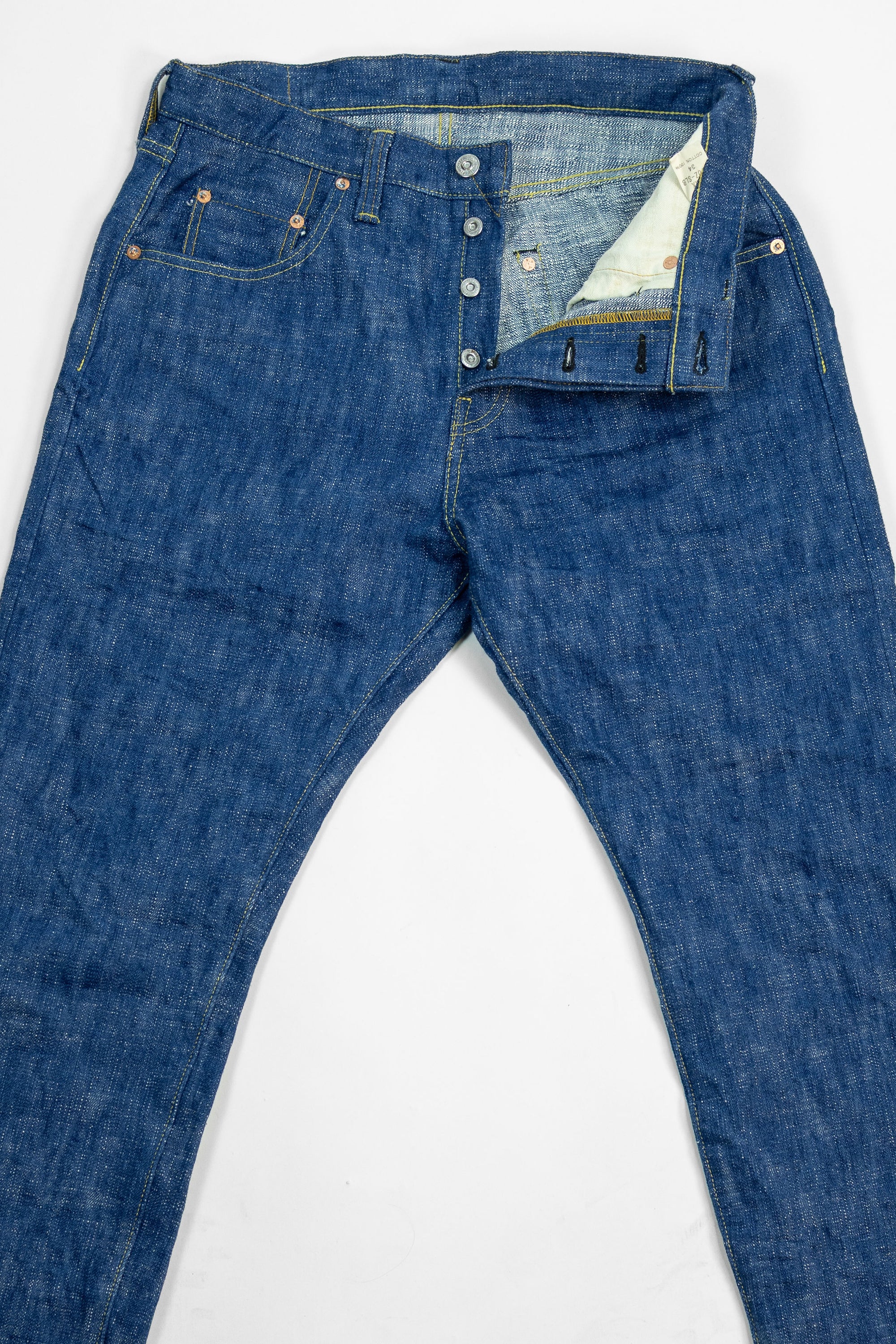 Samurai S211XX17oz-SLB Relax Tapered Jeans - "Murakumo" 17oz Slub