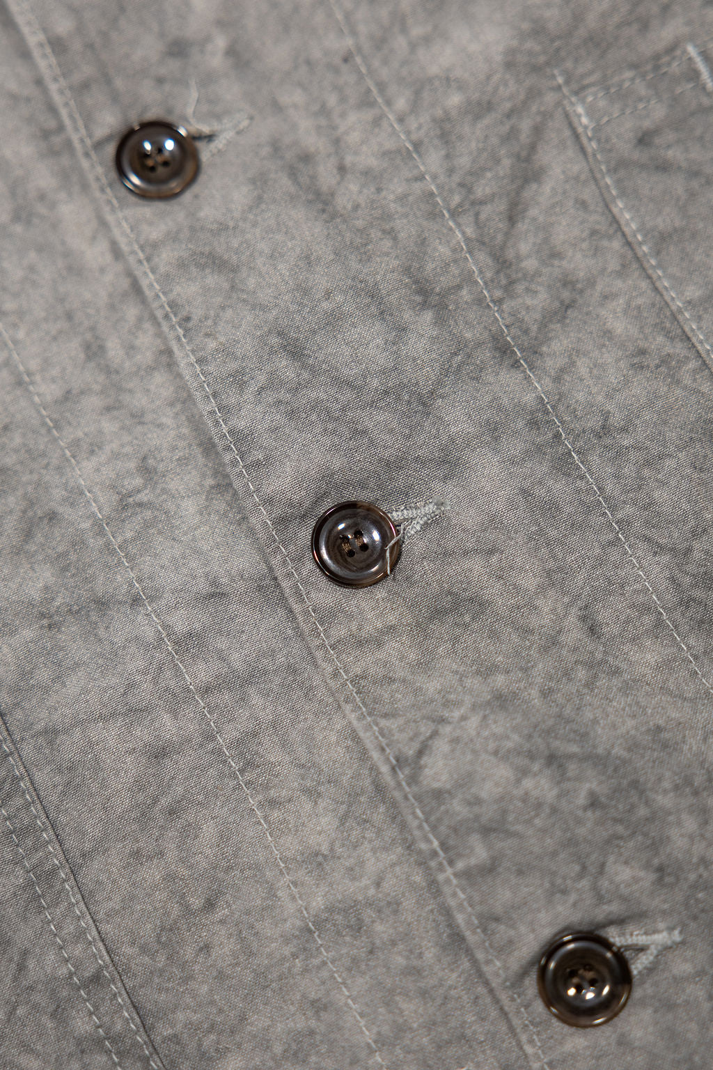 Seuvas "WASHI" Raglan Coverall - Light Charcoal