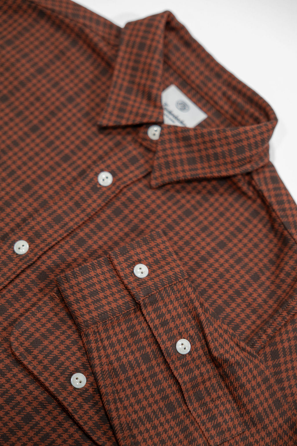 Knickerbocker Brother Flannel - Brown & Red Plaid