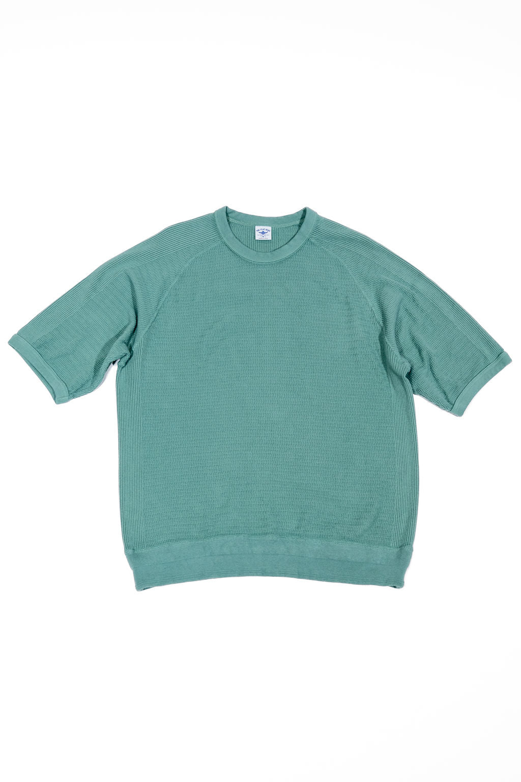 The Flat Head FN-THW-002 Thermal Raglan T-Shirt - Green