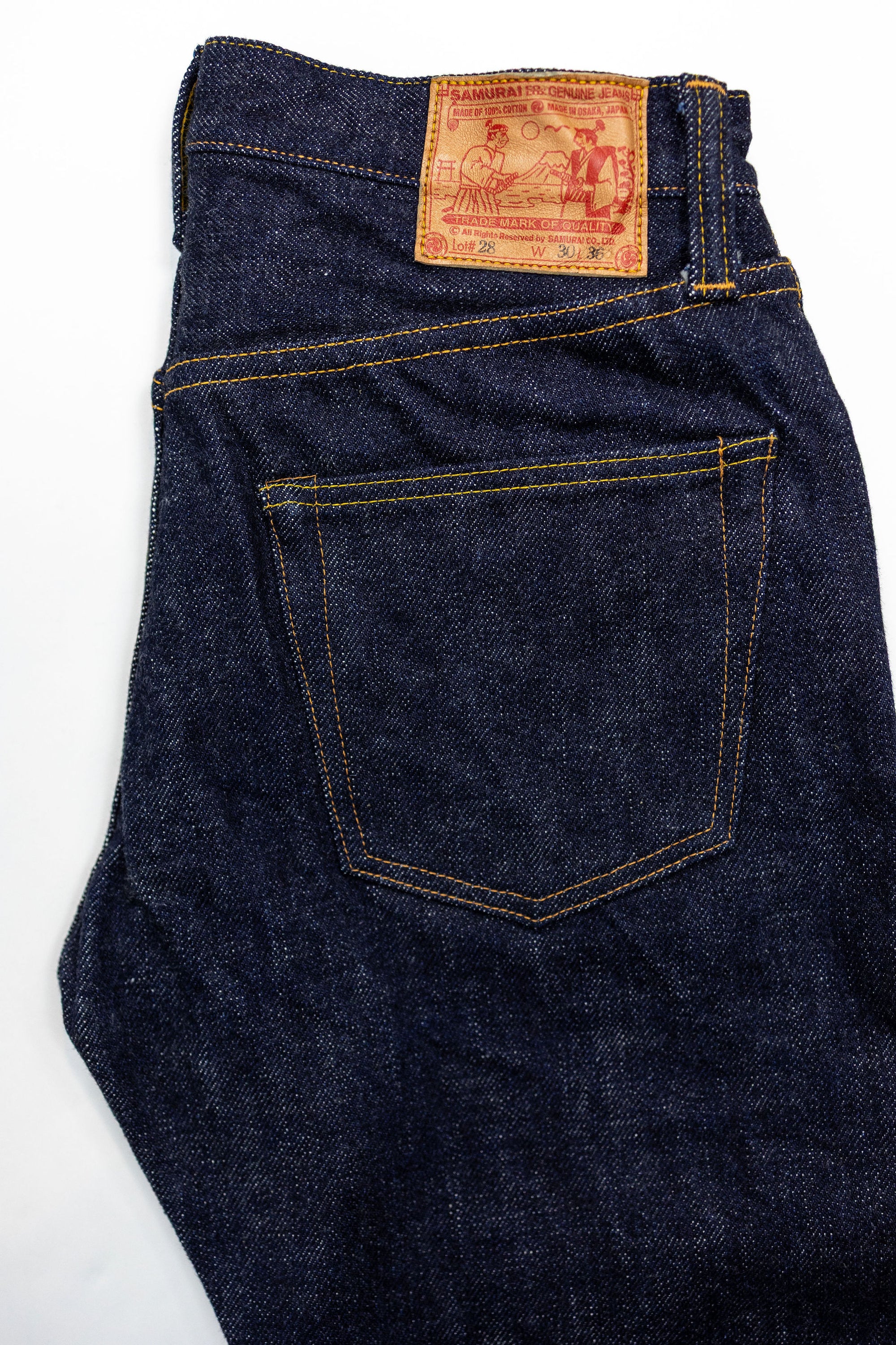 Samurai S5000VX21ozII 21oz Cho-Kiwami Selvedge Straight Fit - One Wash