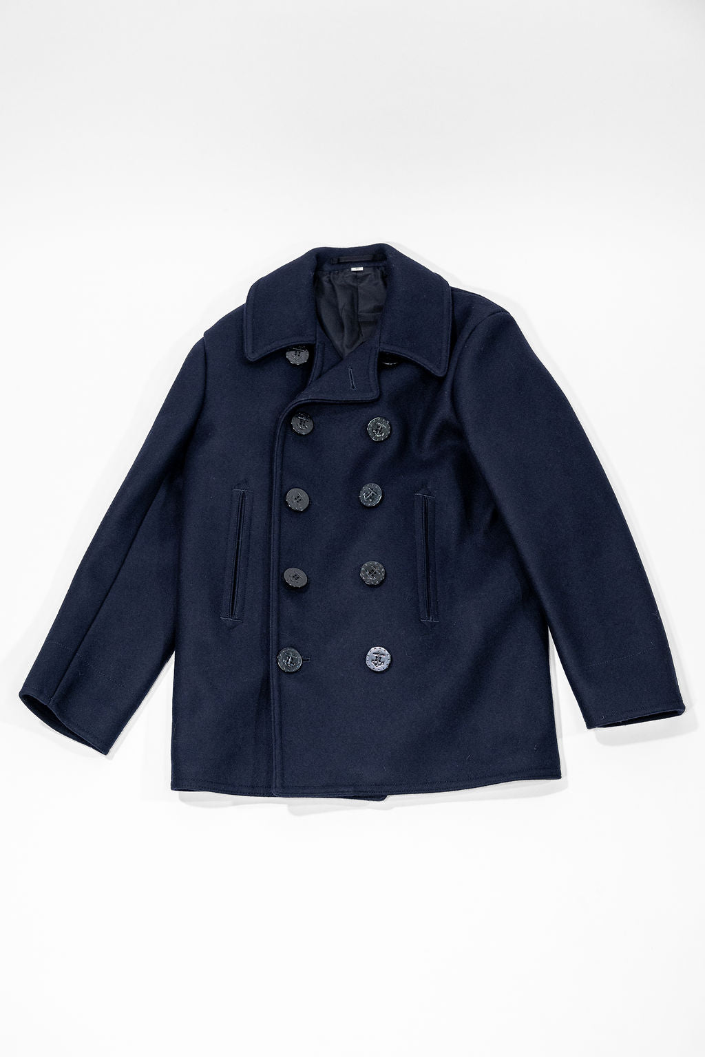 Buzz Rickson's BR11554 Pea-Coat “Naval Clothing Factory” - Navy