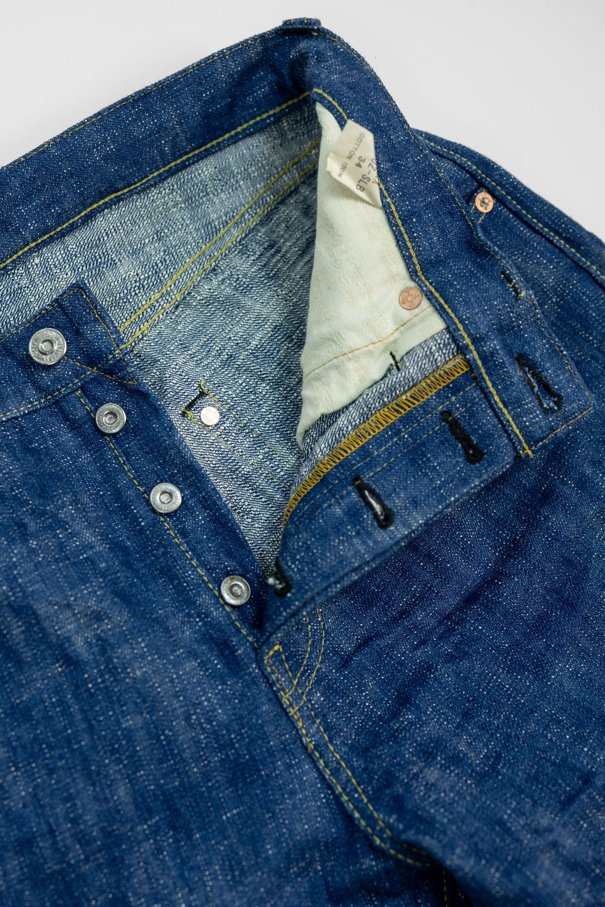 Samurai S211XX17oz-SLB Relax Tapered Jeans - "Murakumo" 17oz Slub