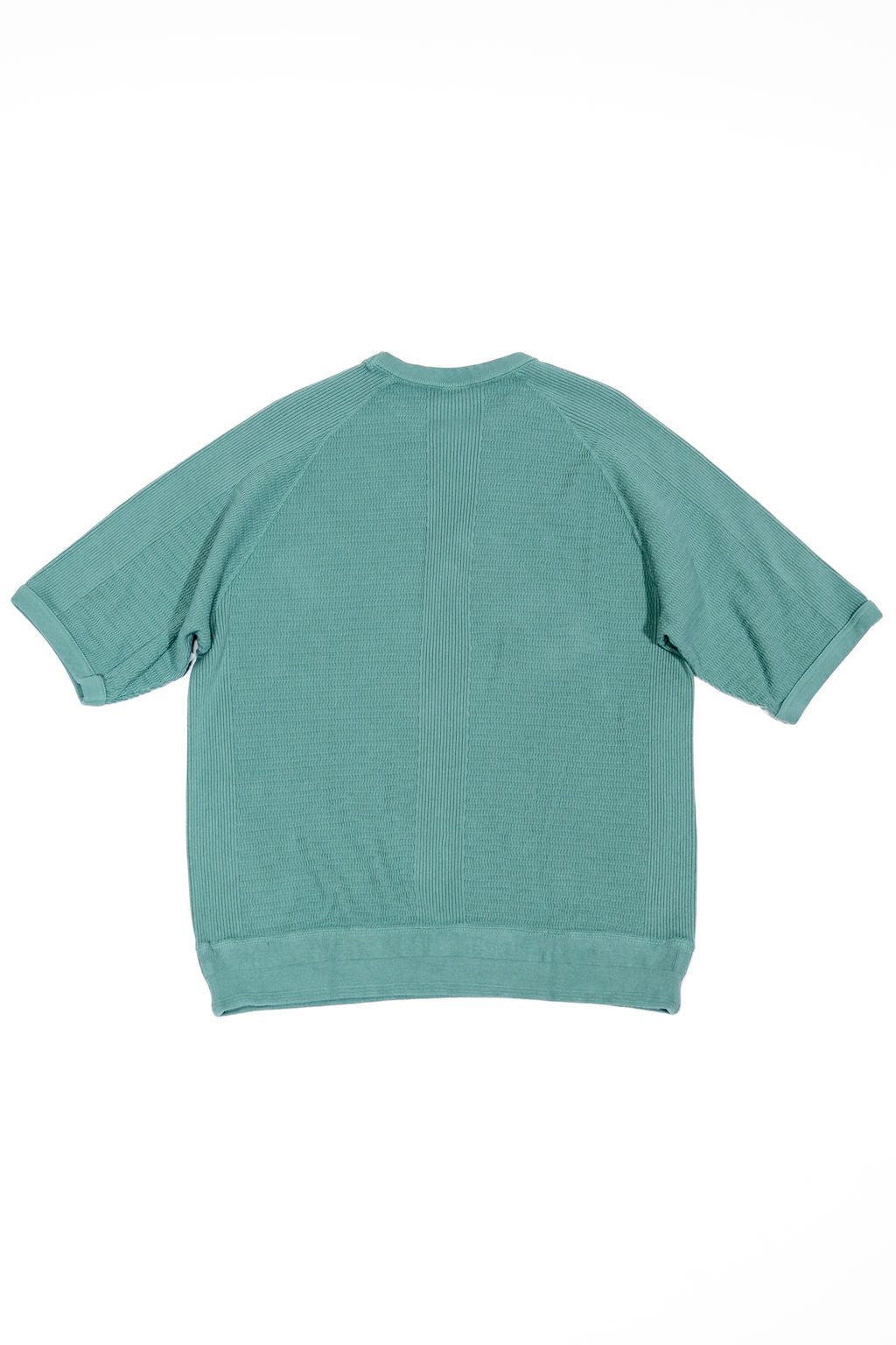 The Flat Head FN-THW-002 Thermal Raglan T-Shirt - Green
