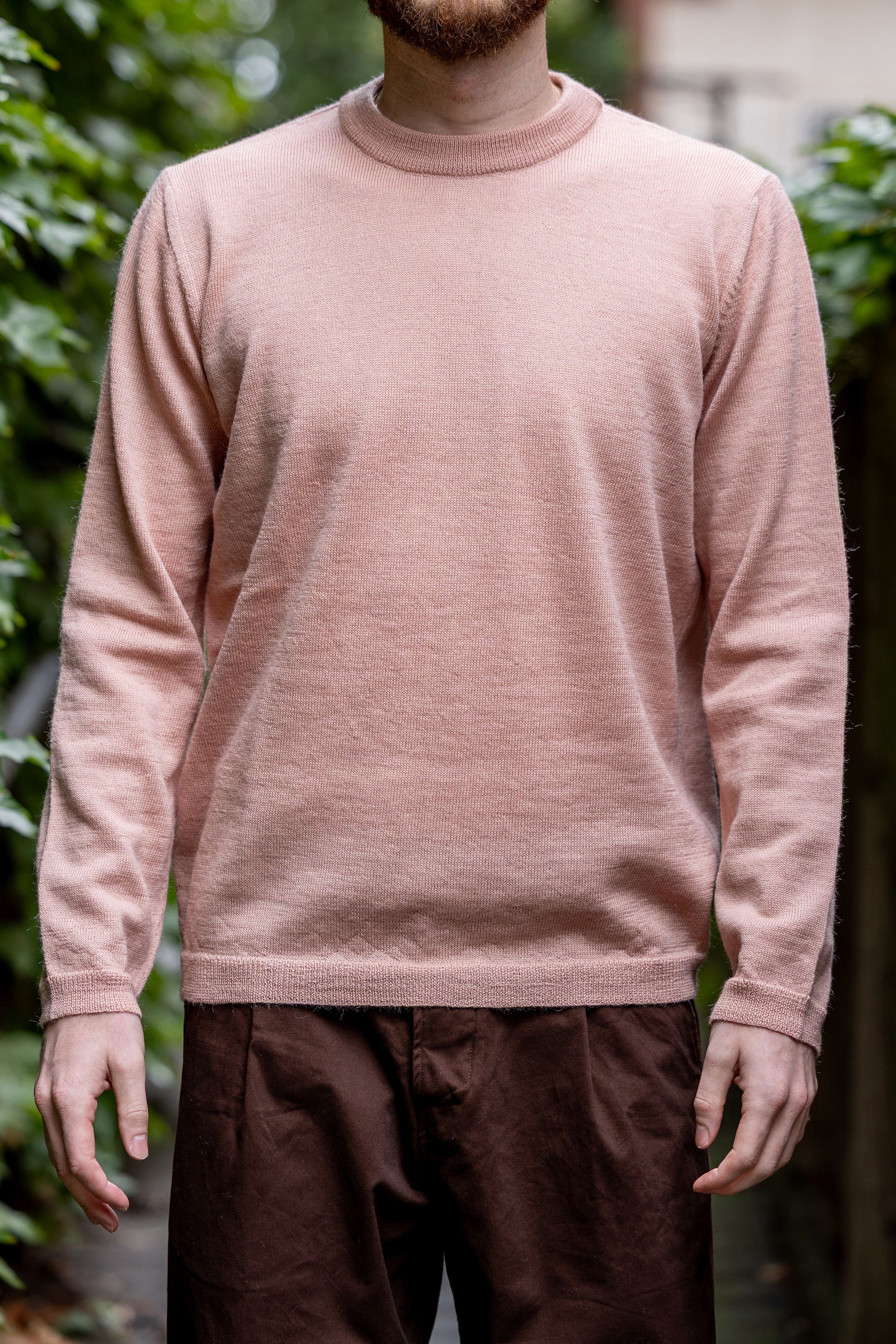 Hansen Garments Eske Crew Neck Sweater - Rose