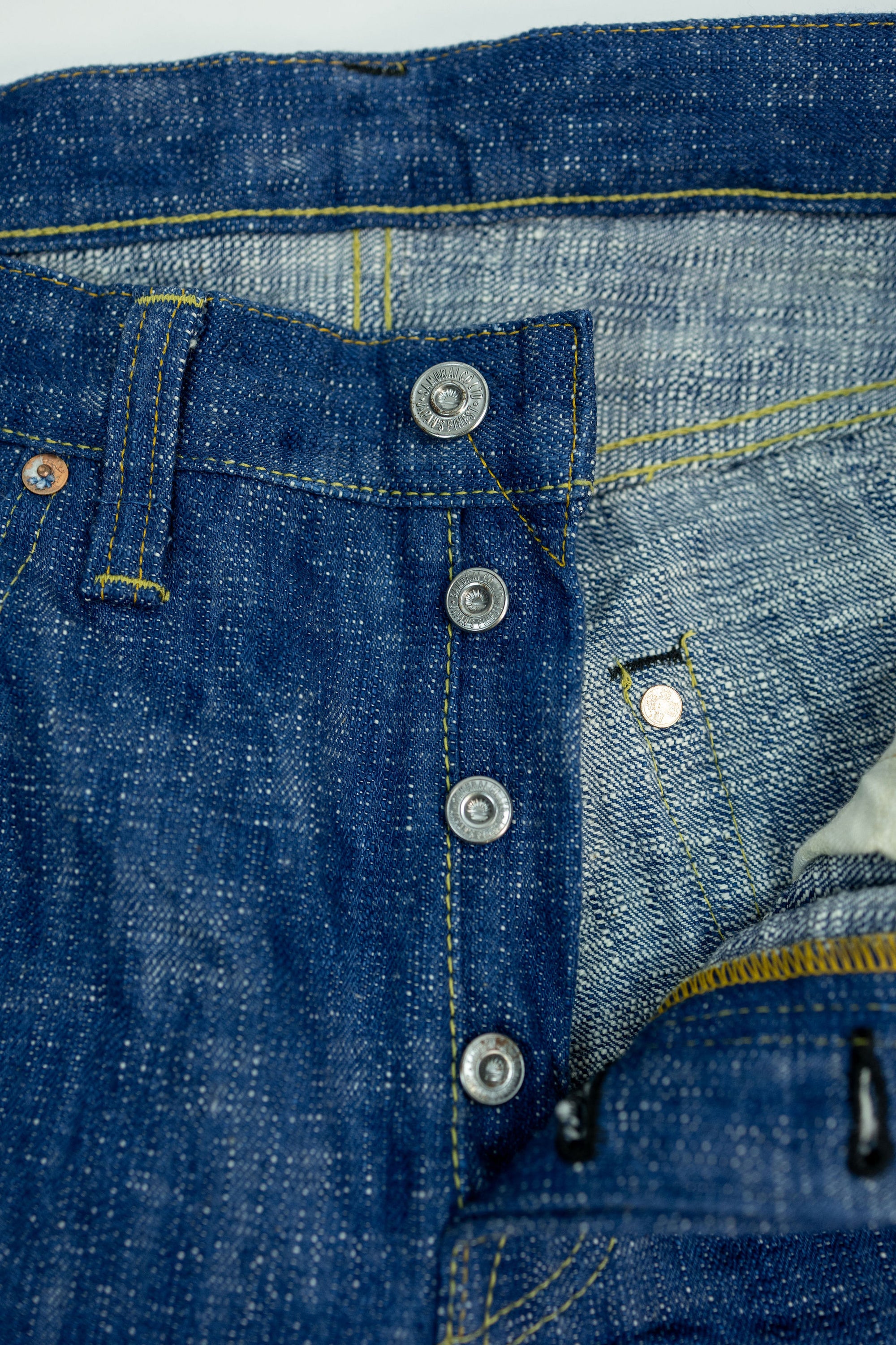 Samurai S211XX17oz-SLB Relax Tapered Jeans - "Murakumo" 17oz Slub