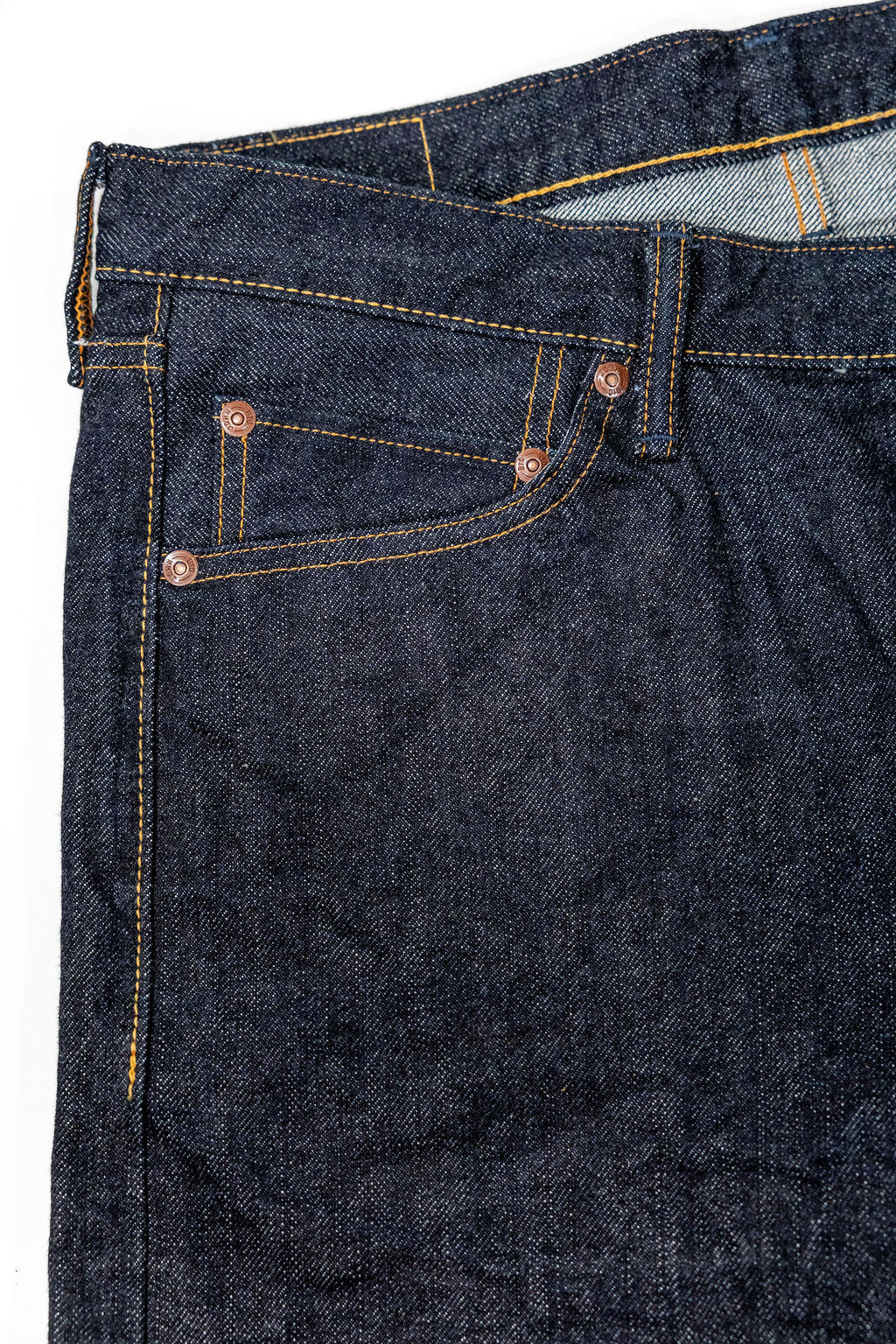 Big John M1803 17oz Heavy Gauge Jeans Straight Fit - Indigo One Wash