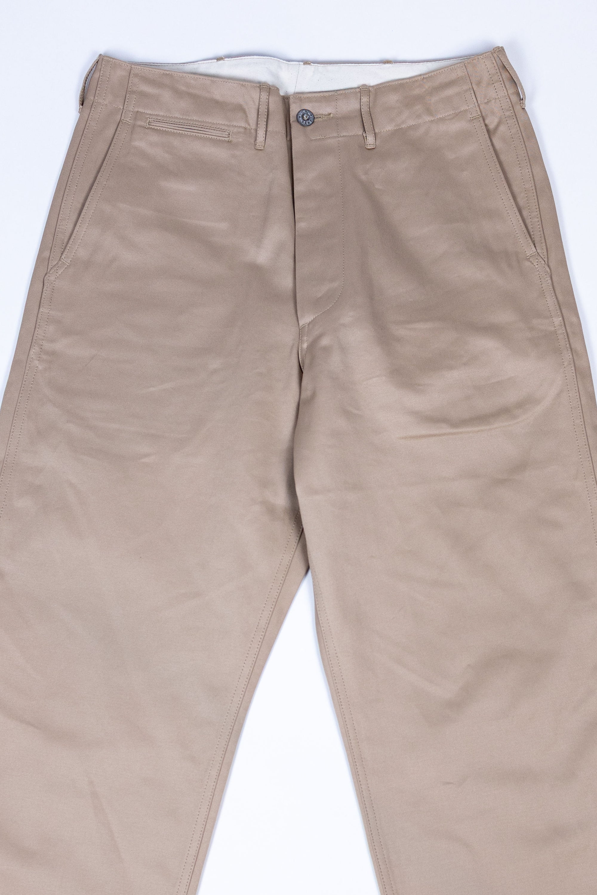 Buzz Rickson's Lot No. M43036 Early Military Chinos 1942 Model - Beige