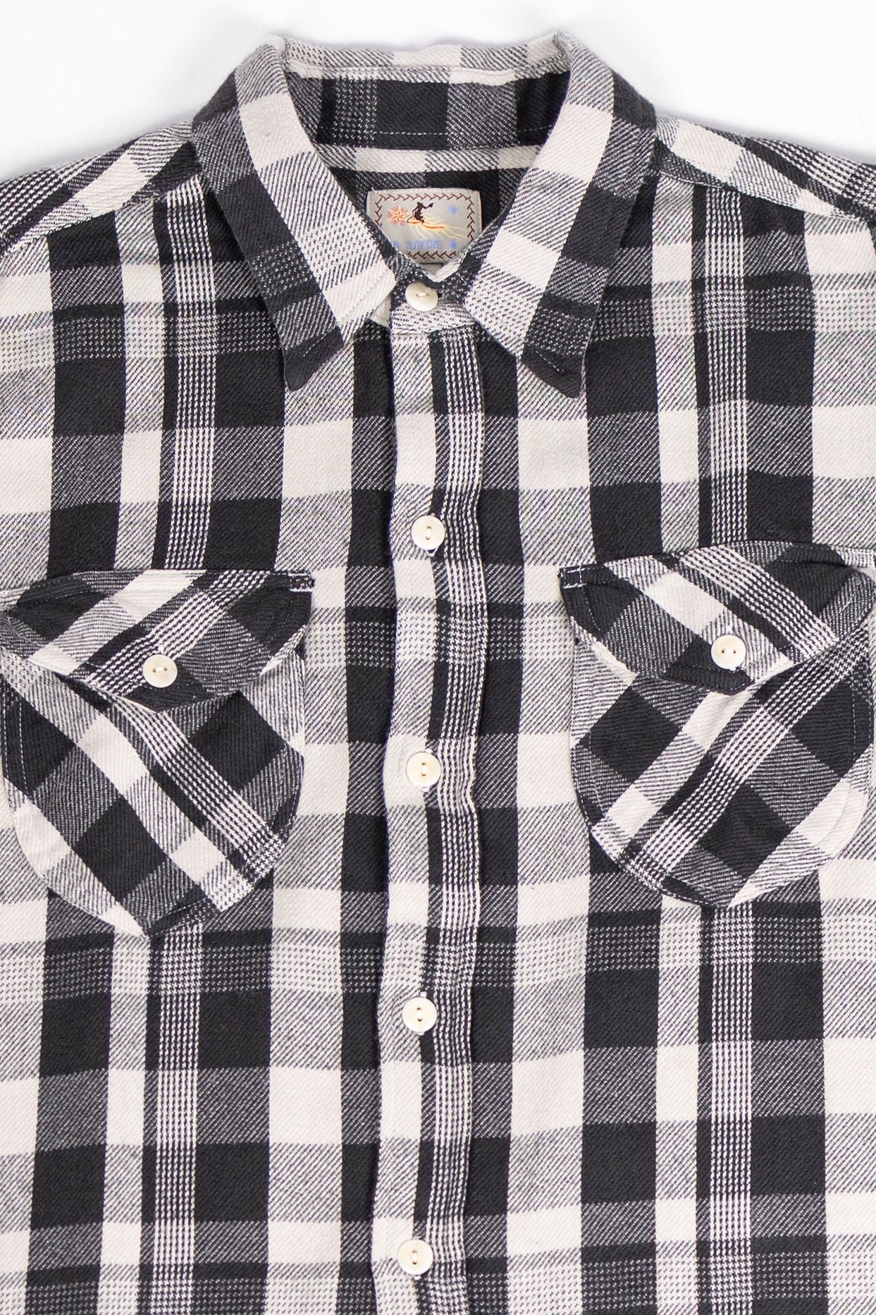 Wythe Washed Flannel Workshirt - Night Pitch
