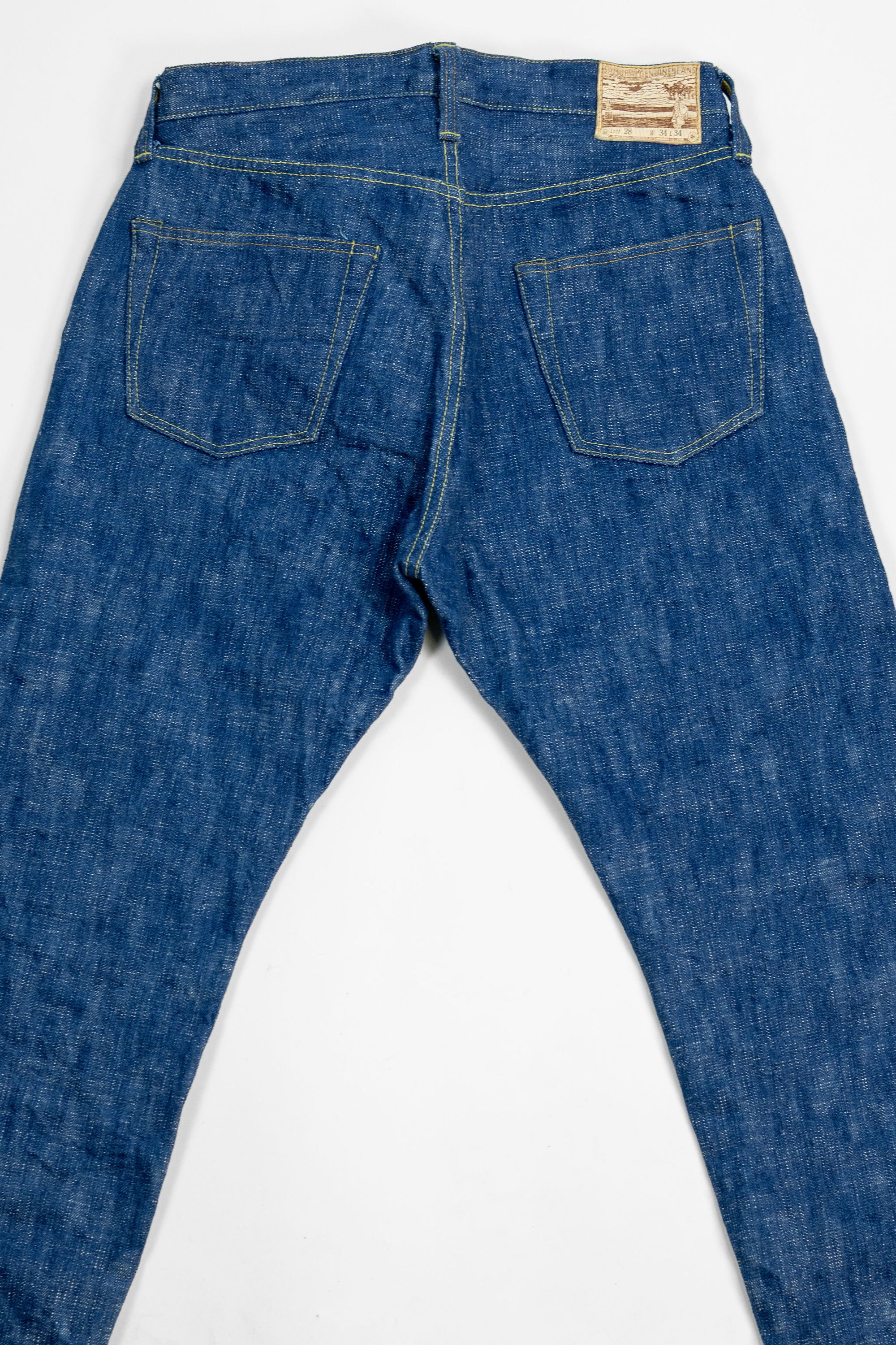 Samurai S211XX17oz-SLB Relax Tapered Jeans - "Murakumo" 17oz Slub