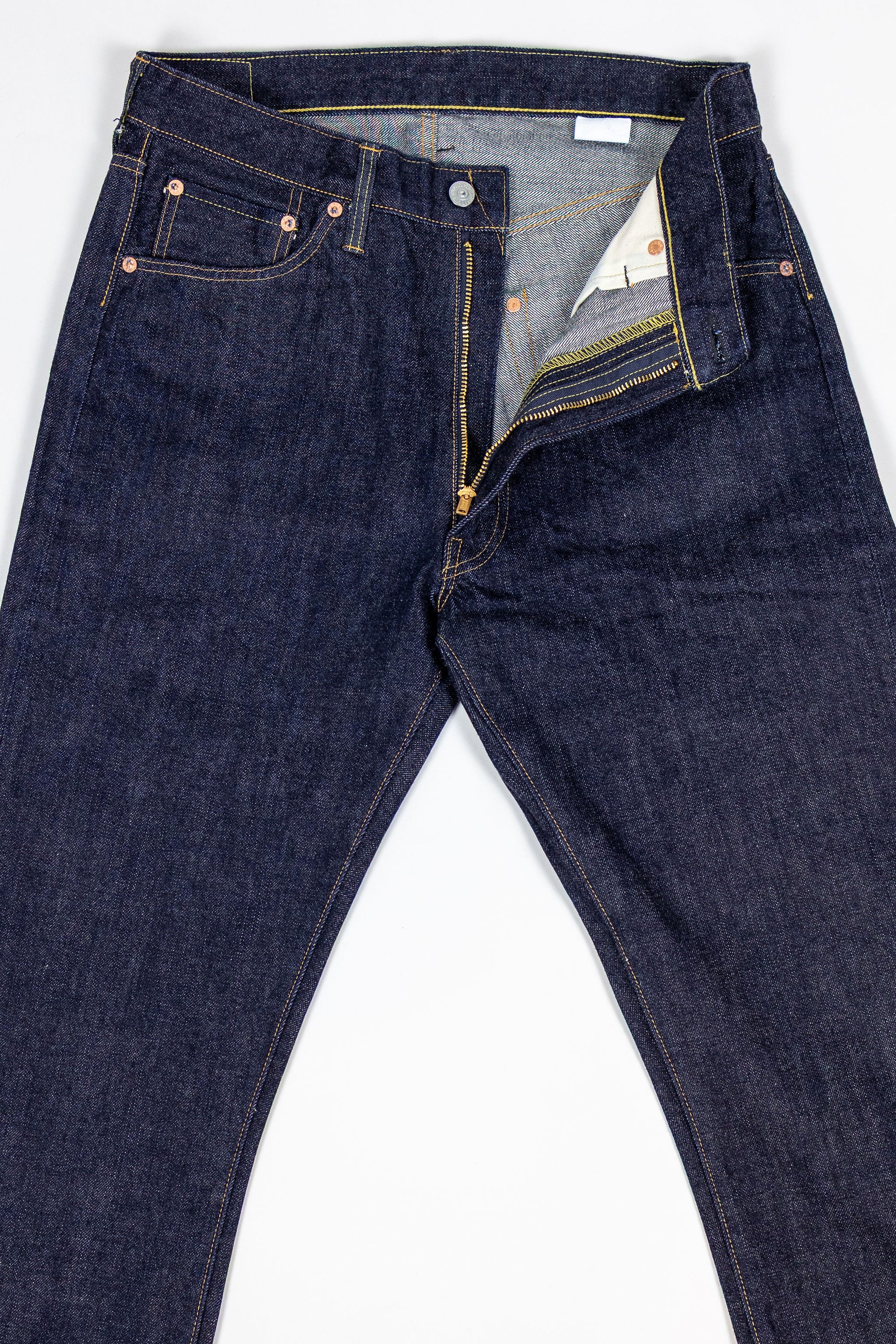 Sugar Cane 1955Z Model - 14oz Zipper Fly