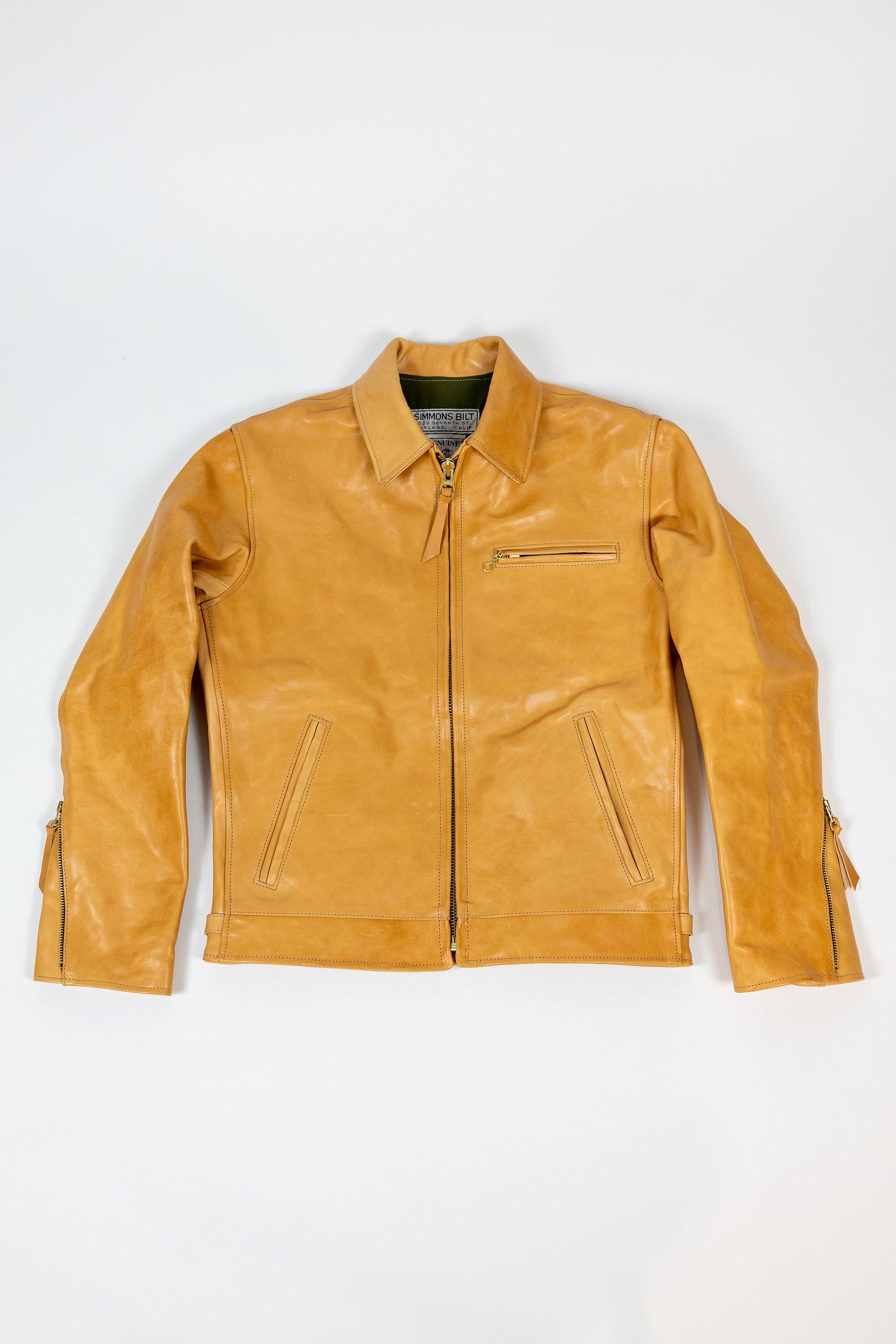 Simmons Bilt x Franklin & Poe Citywide - Natural Horsehide