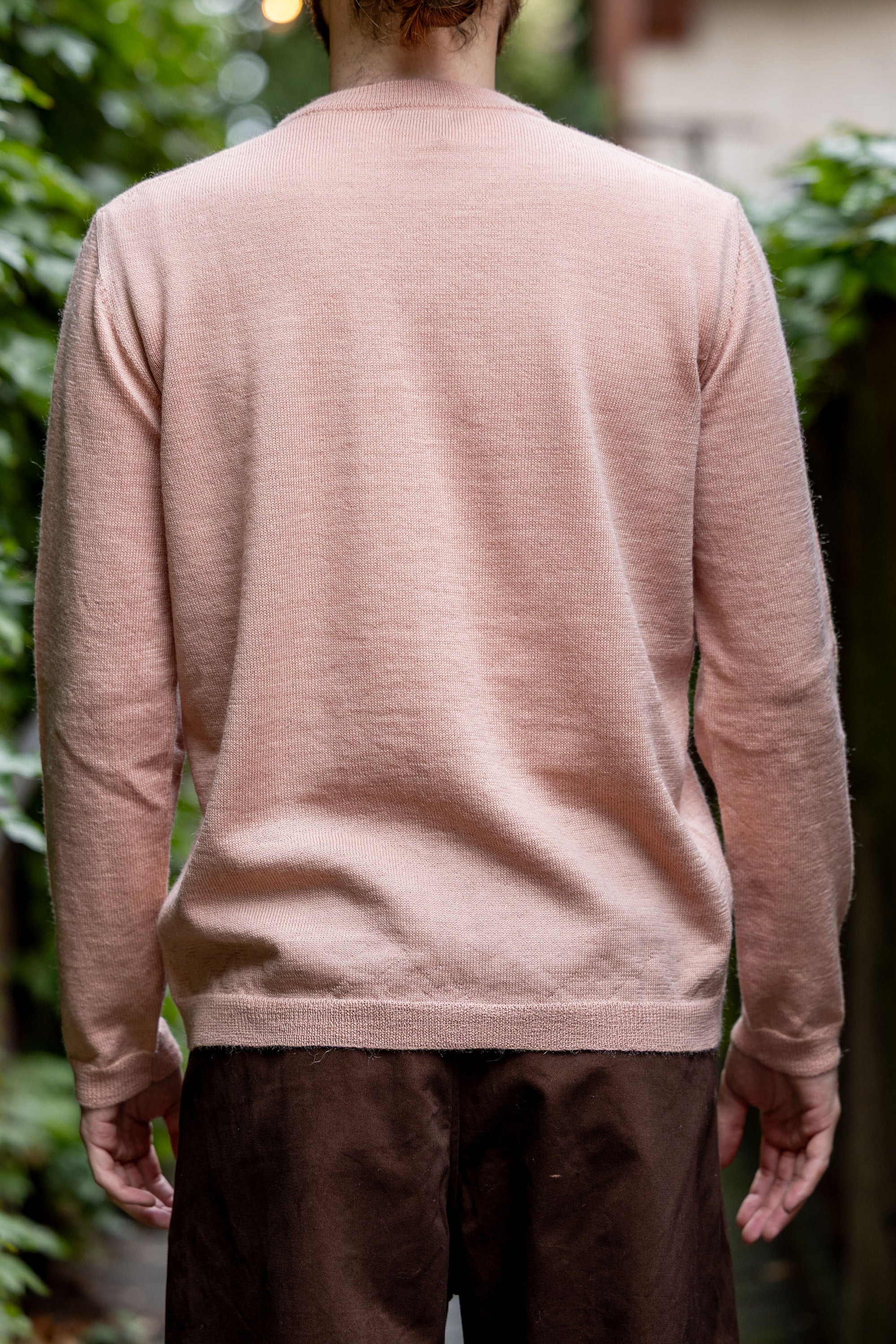 Hansen Garments Eske Crew Neck Sweater - Rose