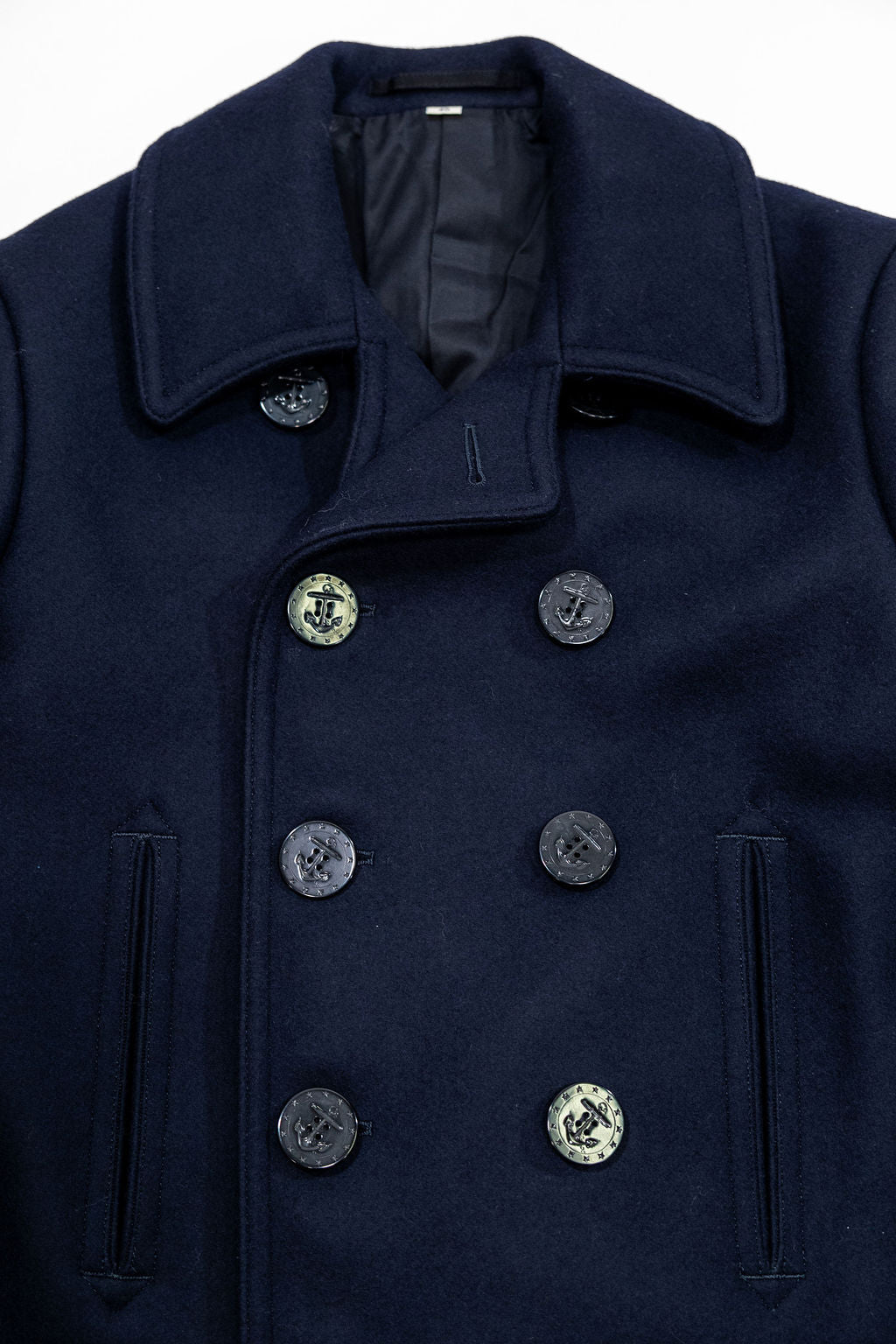 Buzz Rickson's BR11554 Pea-Coat “Naval Clothing Factory” - Navy