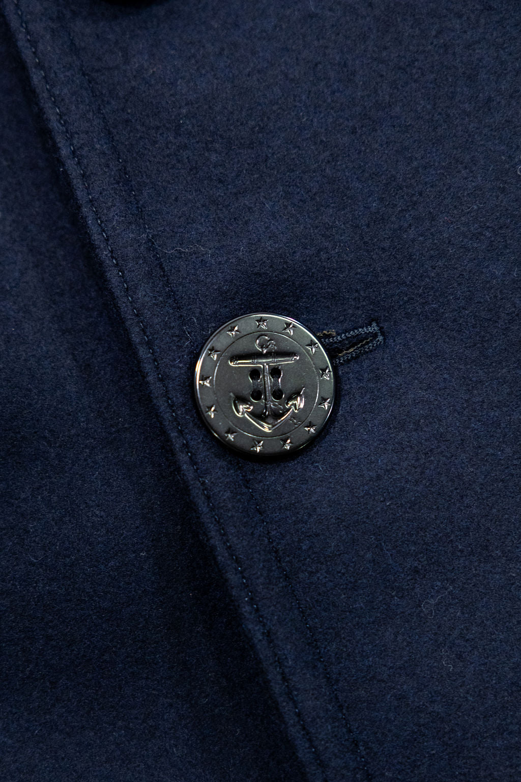 Buzz Rickson's BR11554 Pea-Coat “Naval Clothing Factory” - Navy