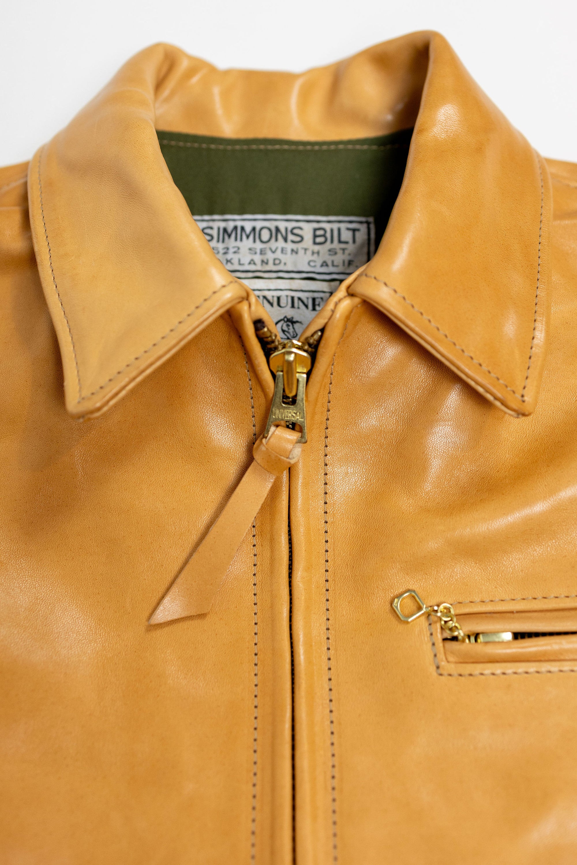 Simmons Bilt x Franklin & Poe Citywide - Natural Horsehide