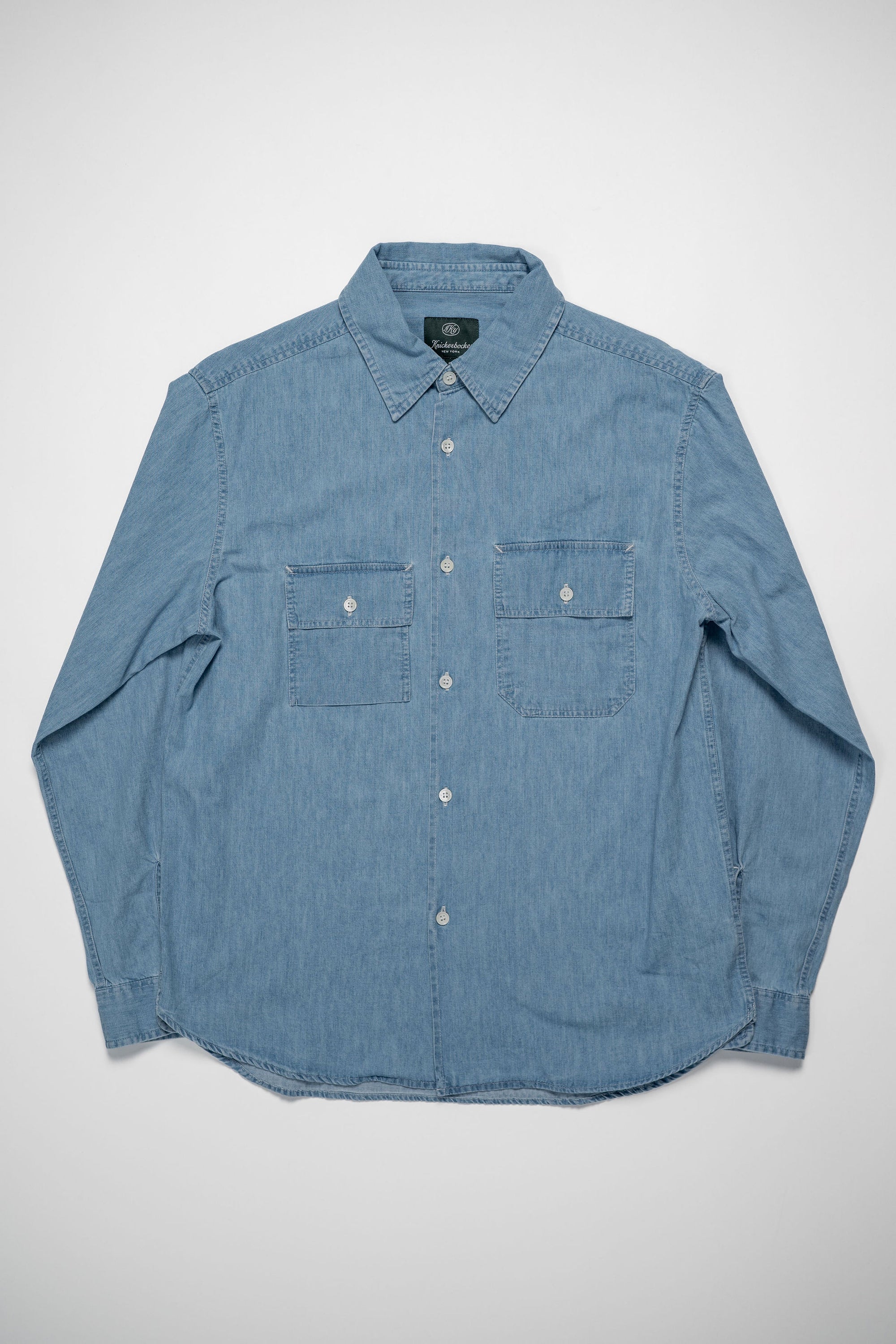 Knickerbocker Pacific Denim Shirt - Light Wash Indigo